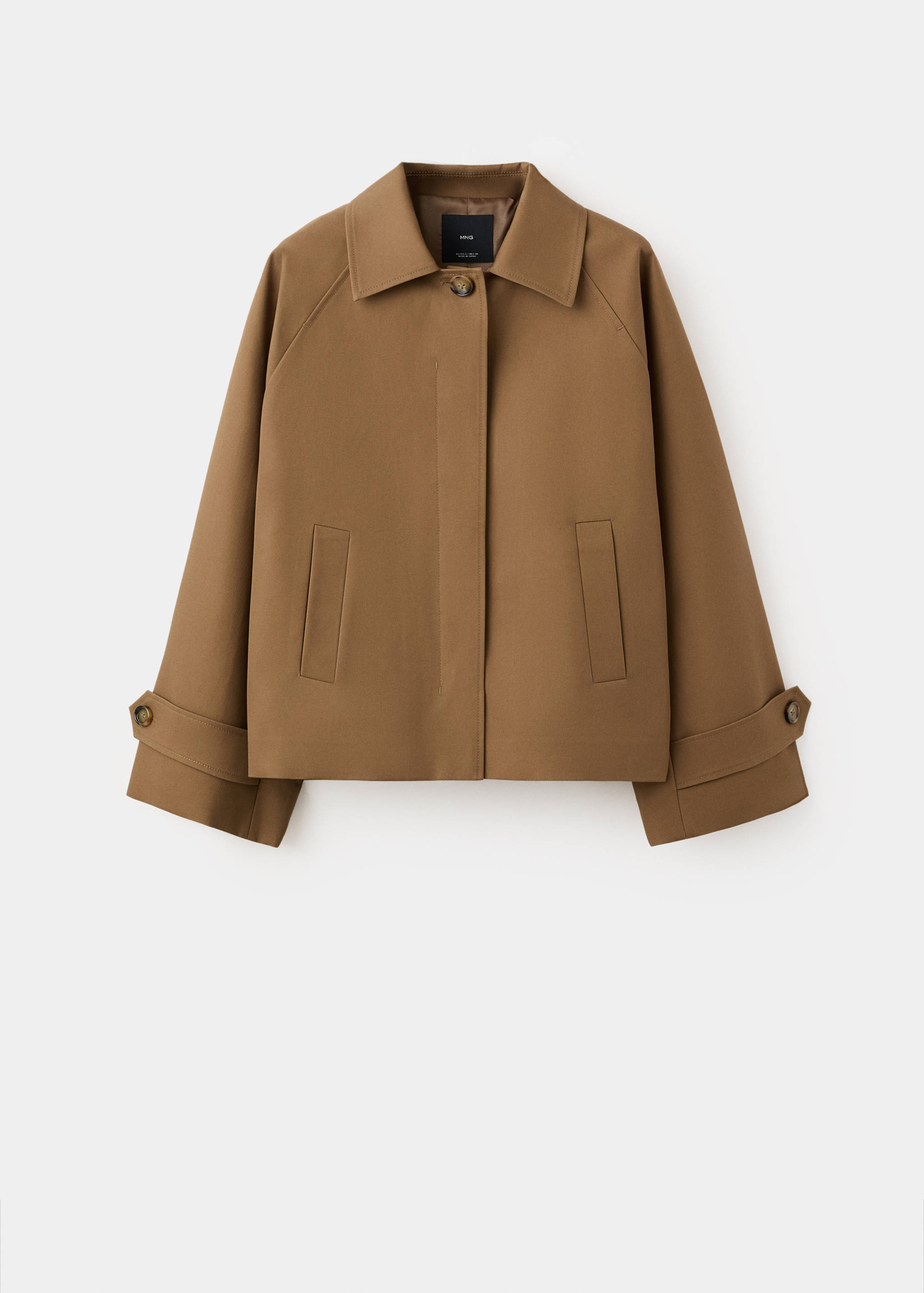 Trench corto oversize - Artículo sin modelo