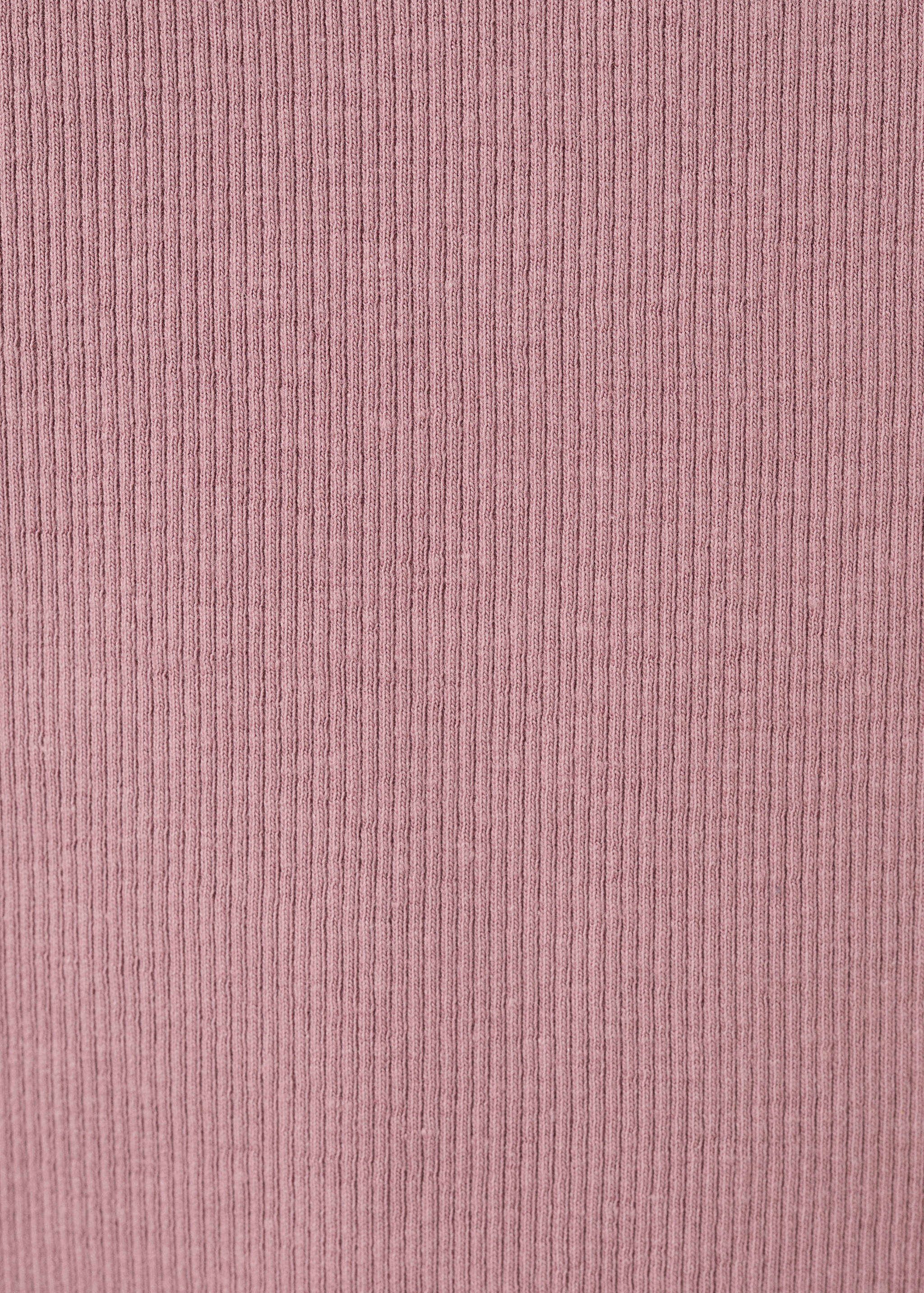 Knitted short-sleeve t-shirt - Details of the article 8