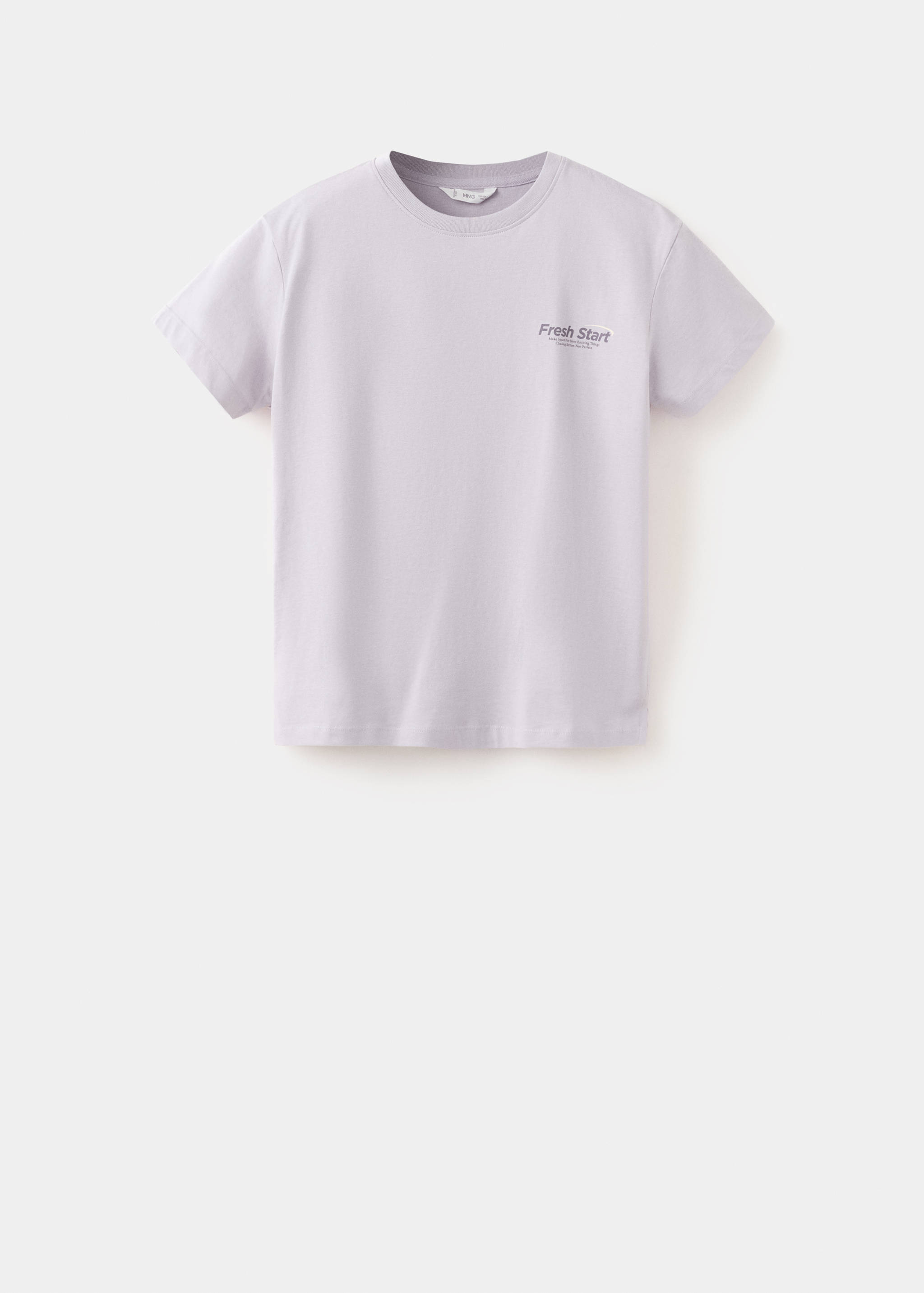 Printed cotton-blend t-shirt - Article without model