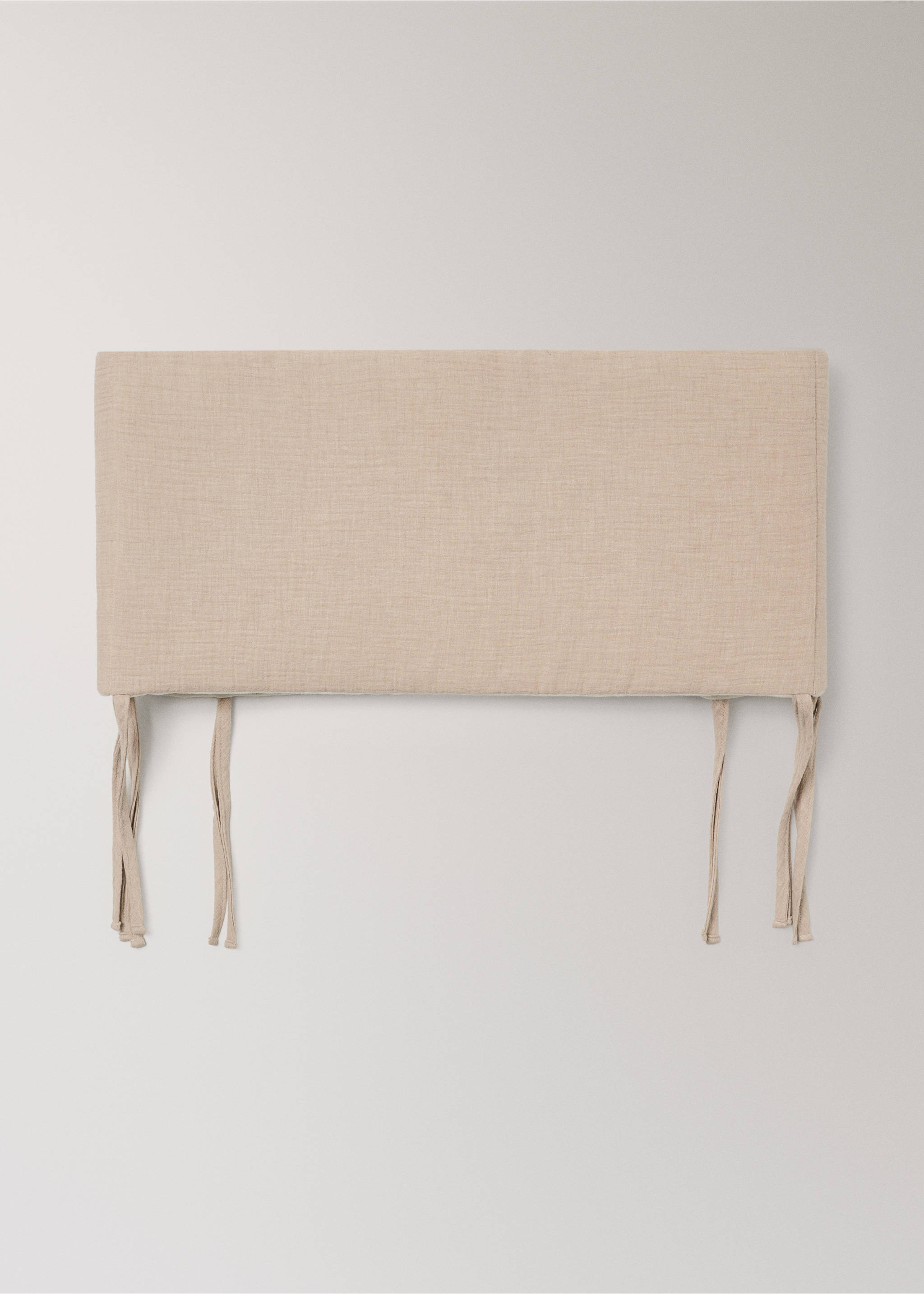Cotton gauze protector for cot - Article without model, Beige. Ref: 27054787-00.