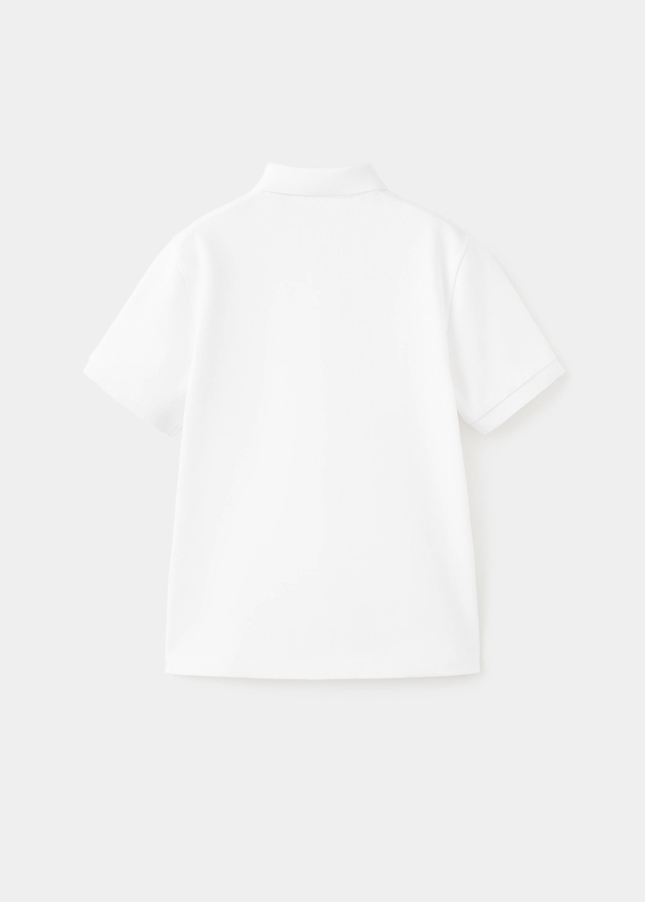 Polo algodón - Reverso del artículo