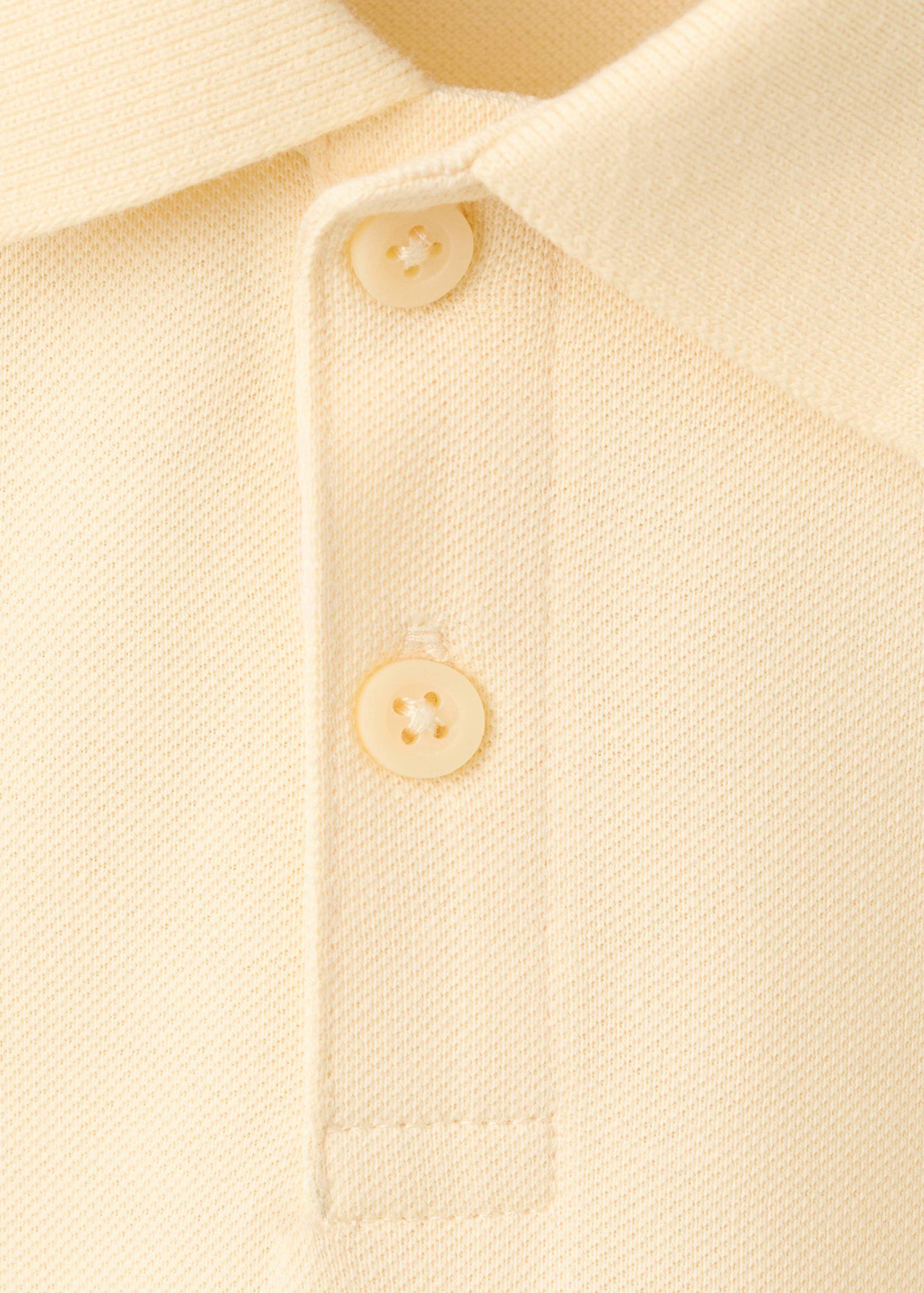 Cotton polo shirt - Details of the article 8