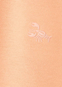 Cotton polo shirt — Peach 6