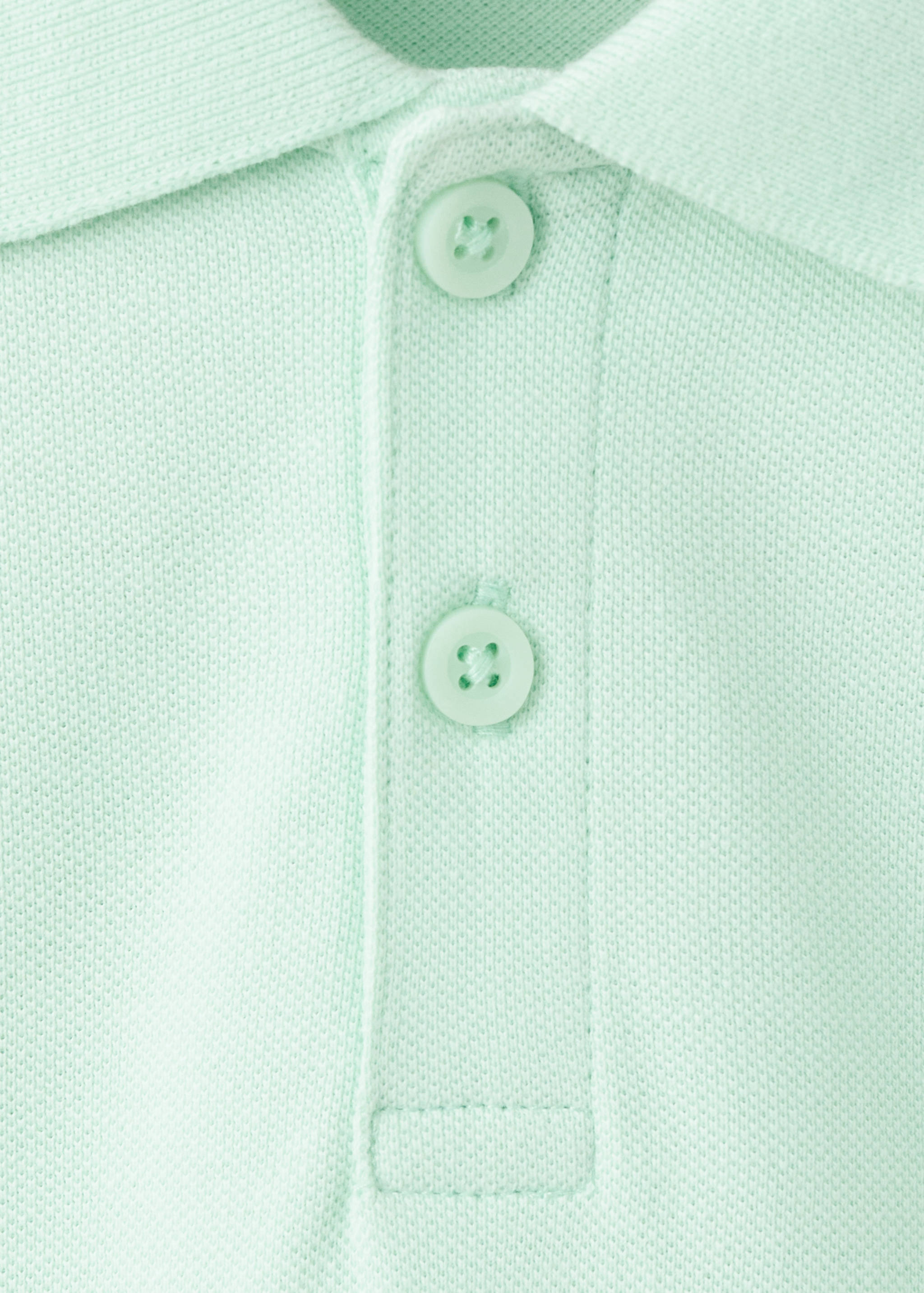 Cotton polo shirt - Details of the article 8