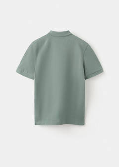 Cotton polo shirt — Green 5
