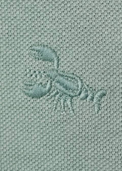 Cotton polo shirt — Green 6