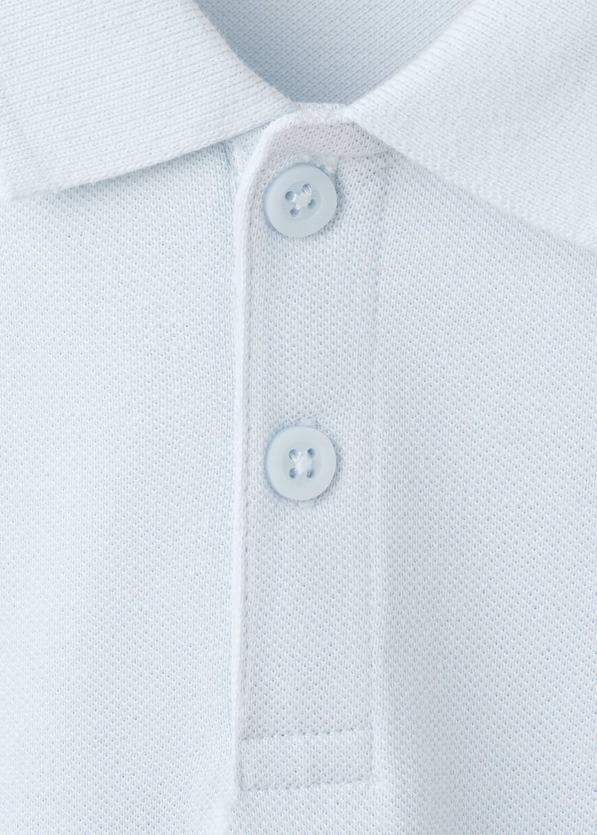 Cotton polo shirt - Details of the article 8