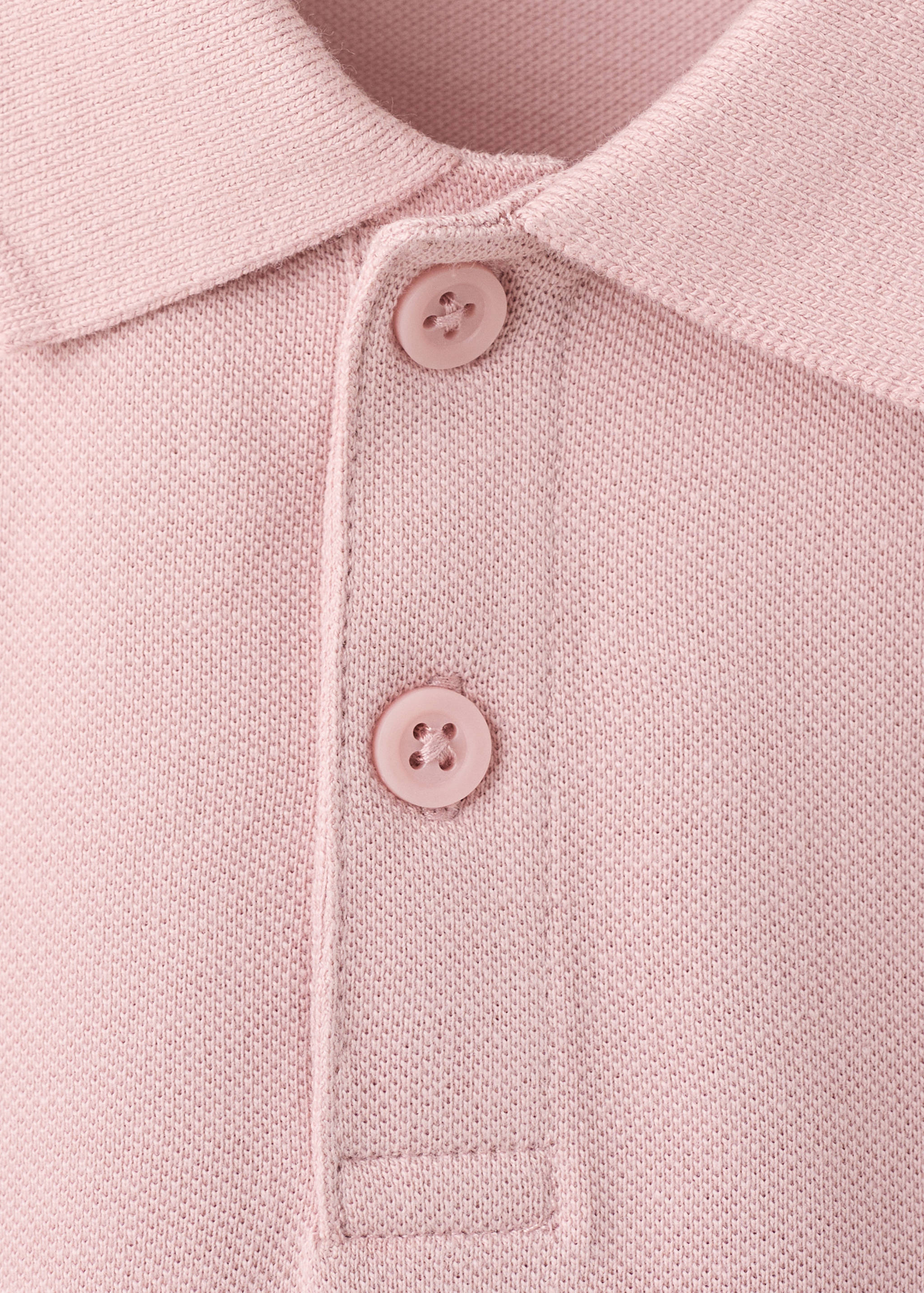 Cotton polo shirt - Details of the article 8