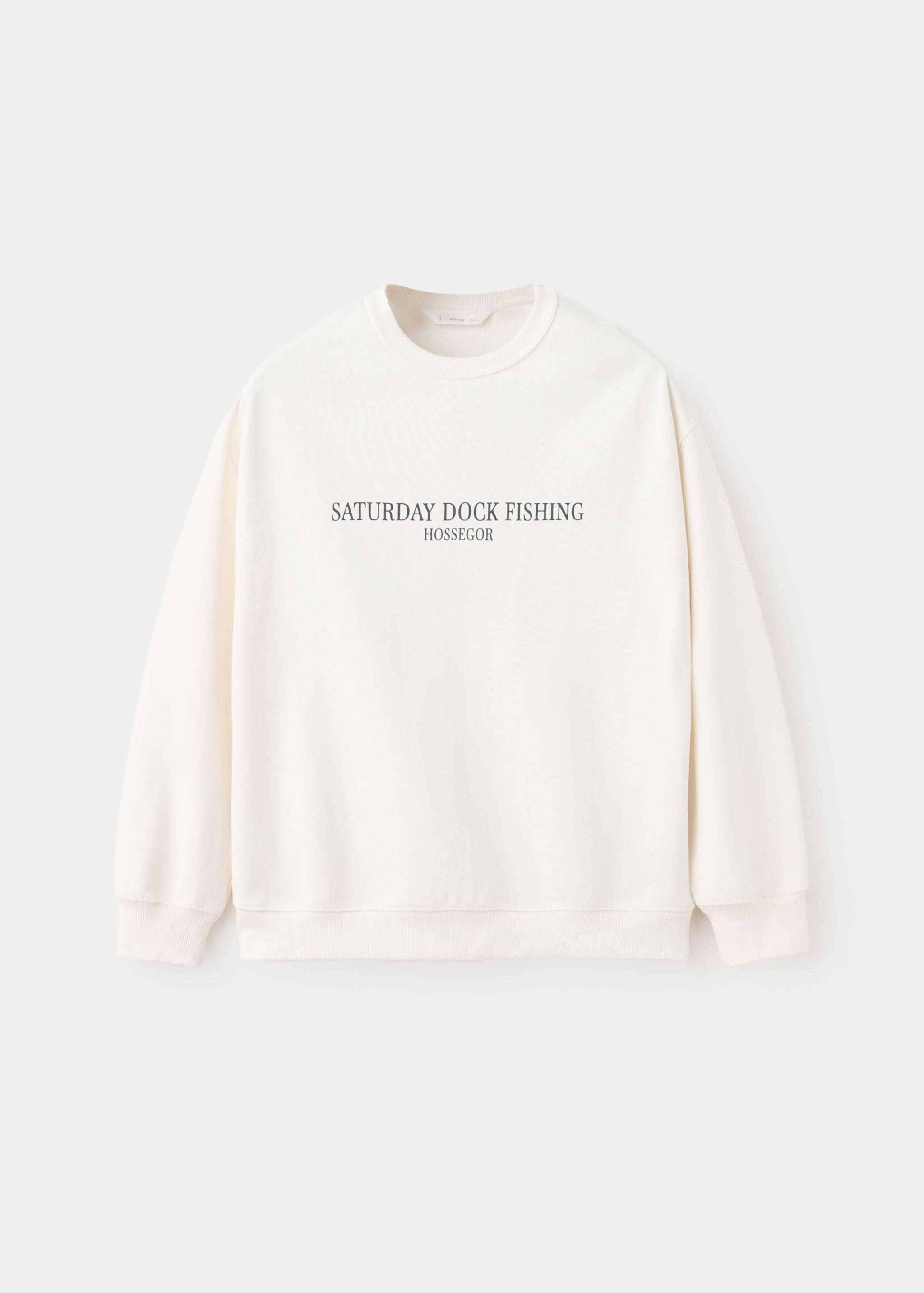 Printed cotton sweatshirt - Article without model