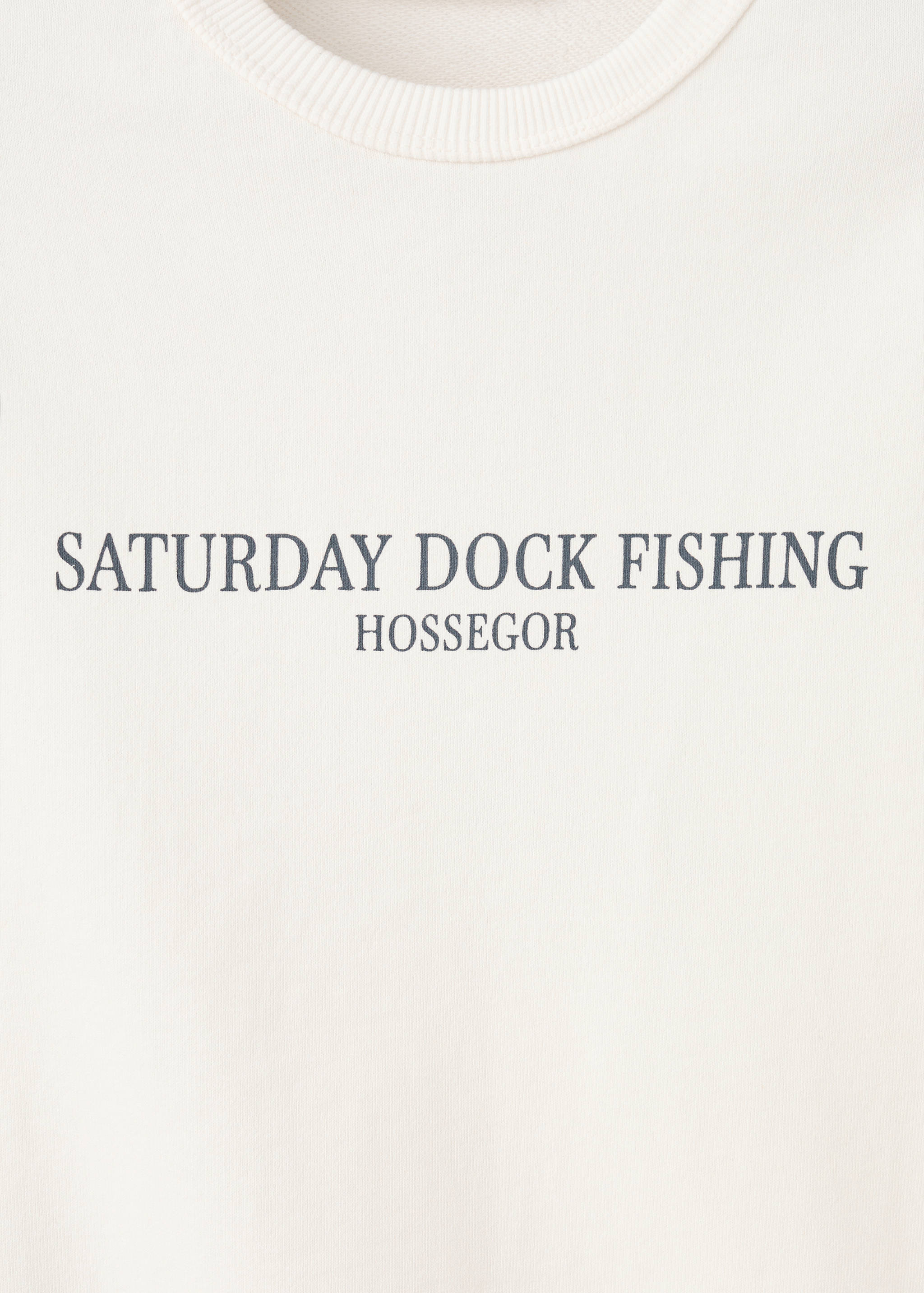 Printed cotton sweatshirt - Details of the article 8