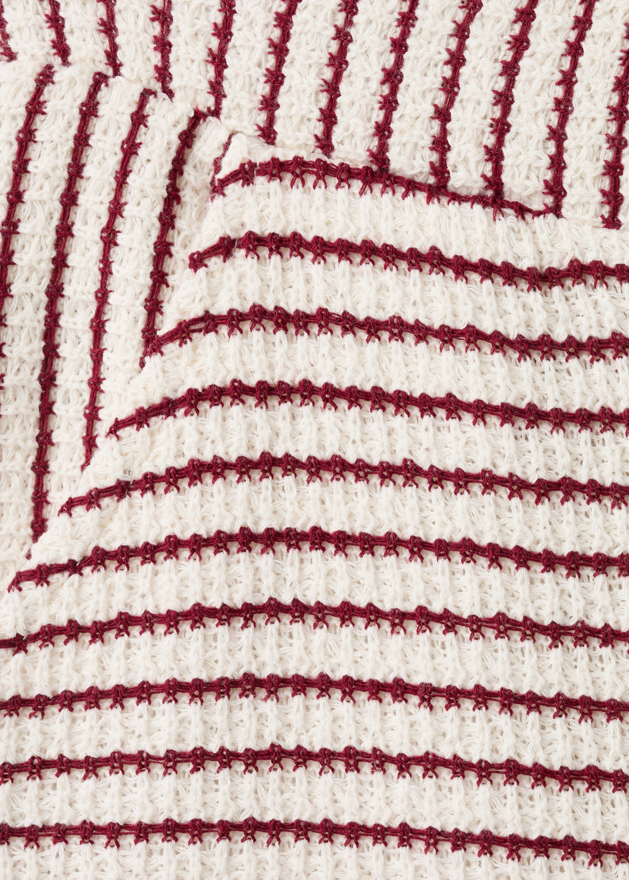 Striped knit trousers - Details of the article 8