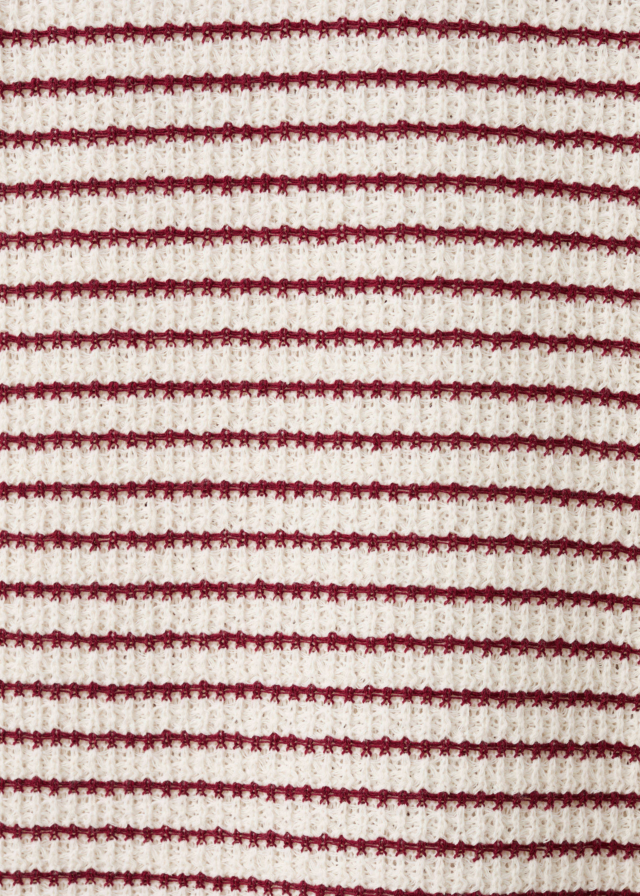 Striped knit trousers - Details of the article 0