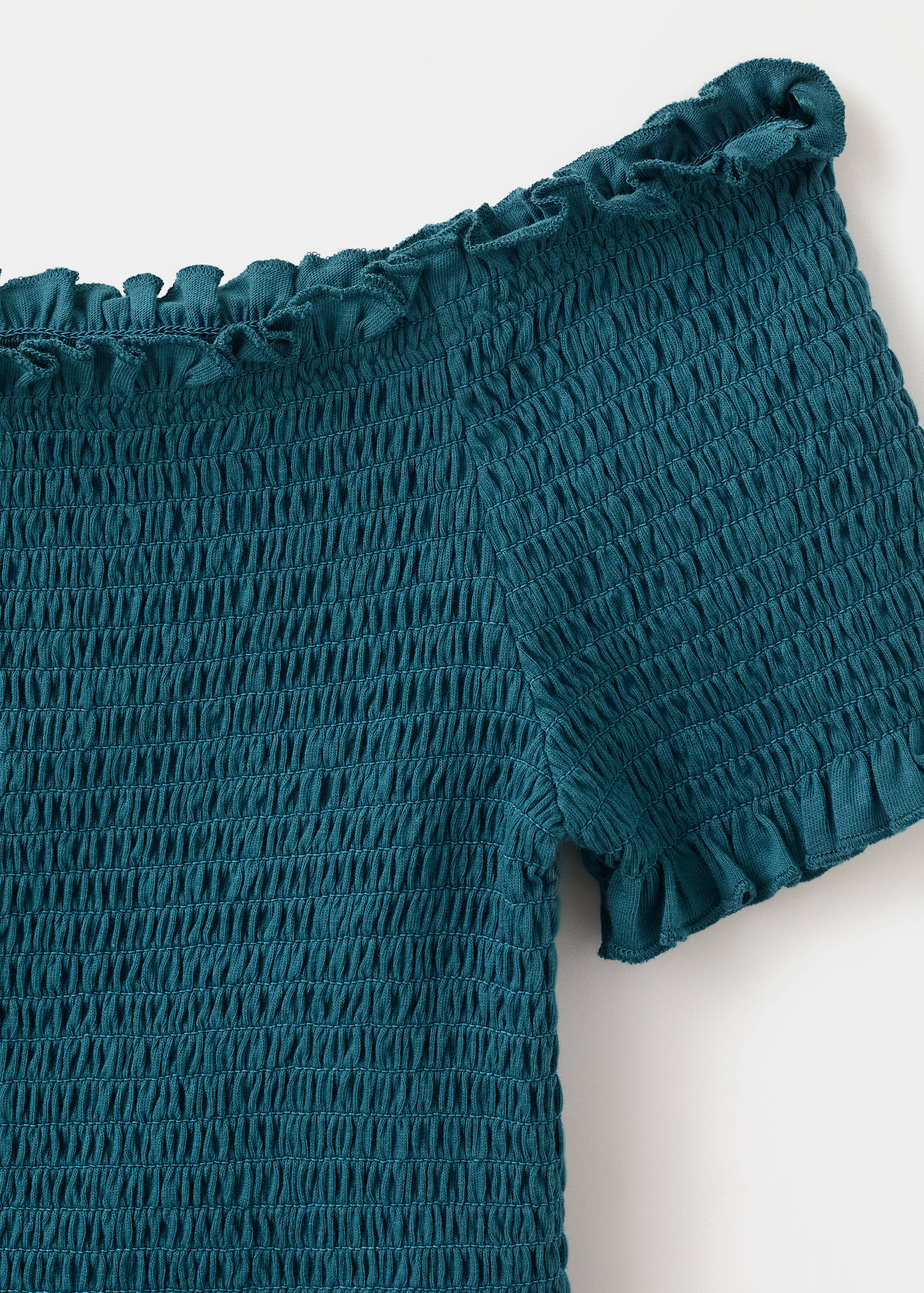 Draped crop top - Details of the article 0