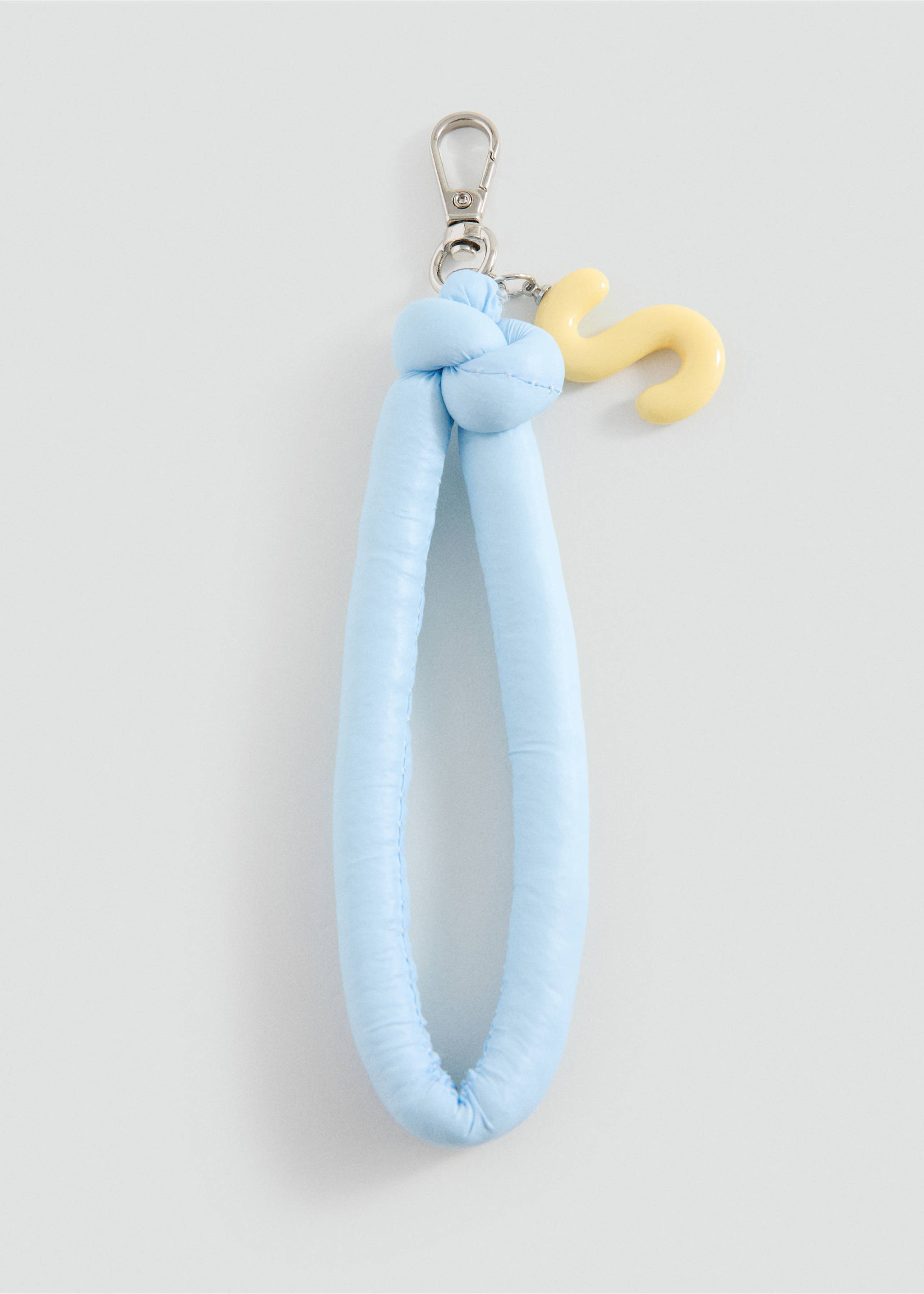 Key ring with initials - Article without model, Blue. Ref: 27055161-00.
