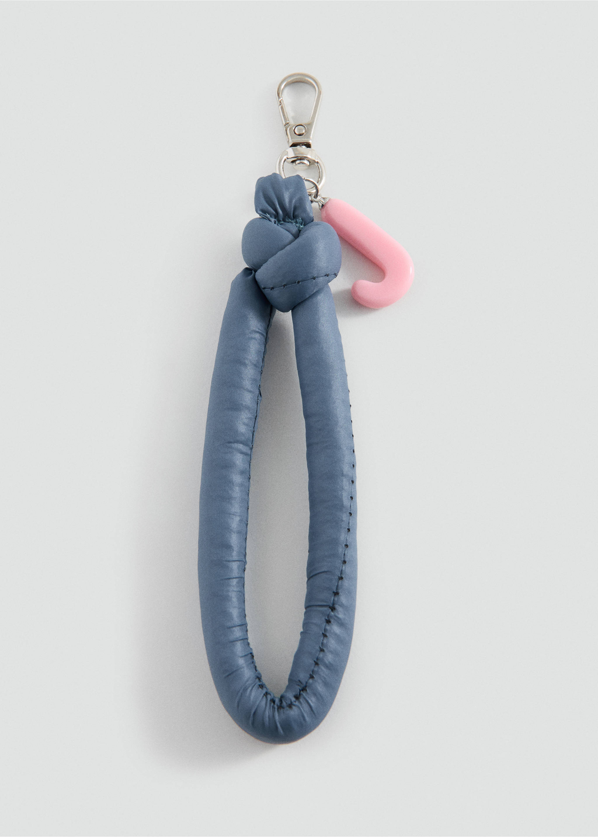 Key ring with initials - Article without model, Navy. Ref: 27055162-00.