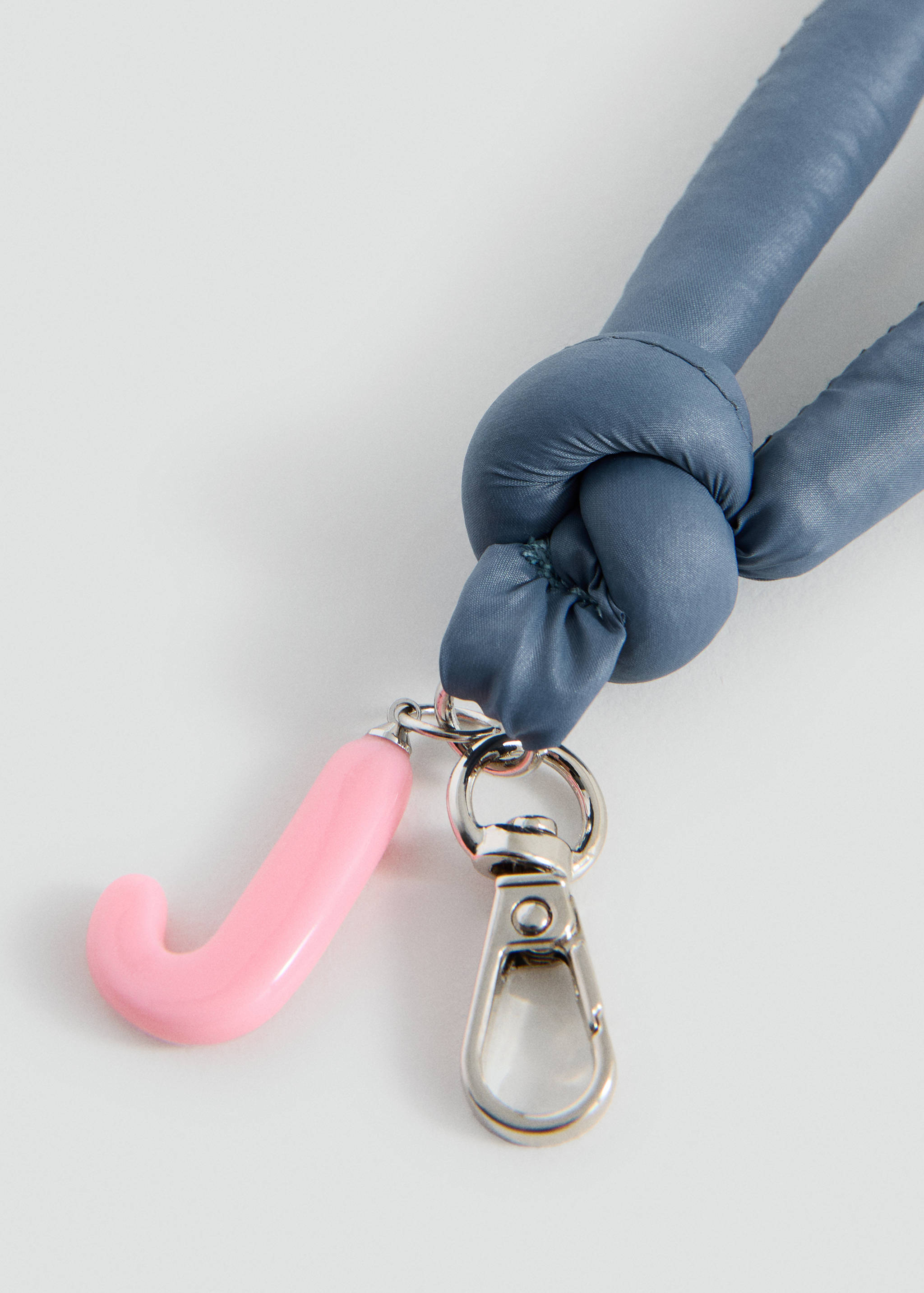 Key ring with initials - Medium plane