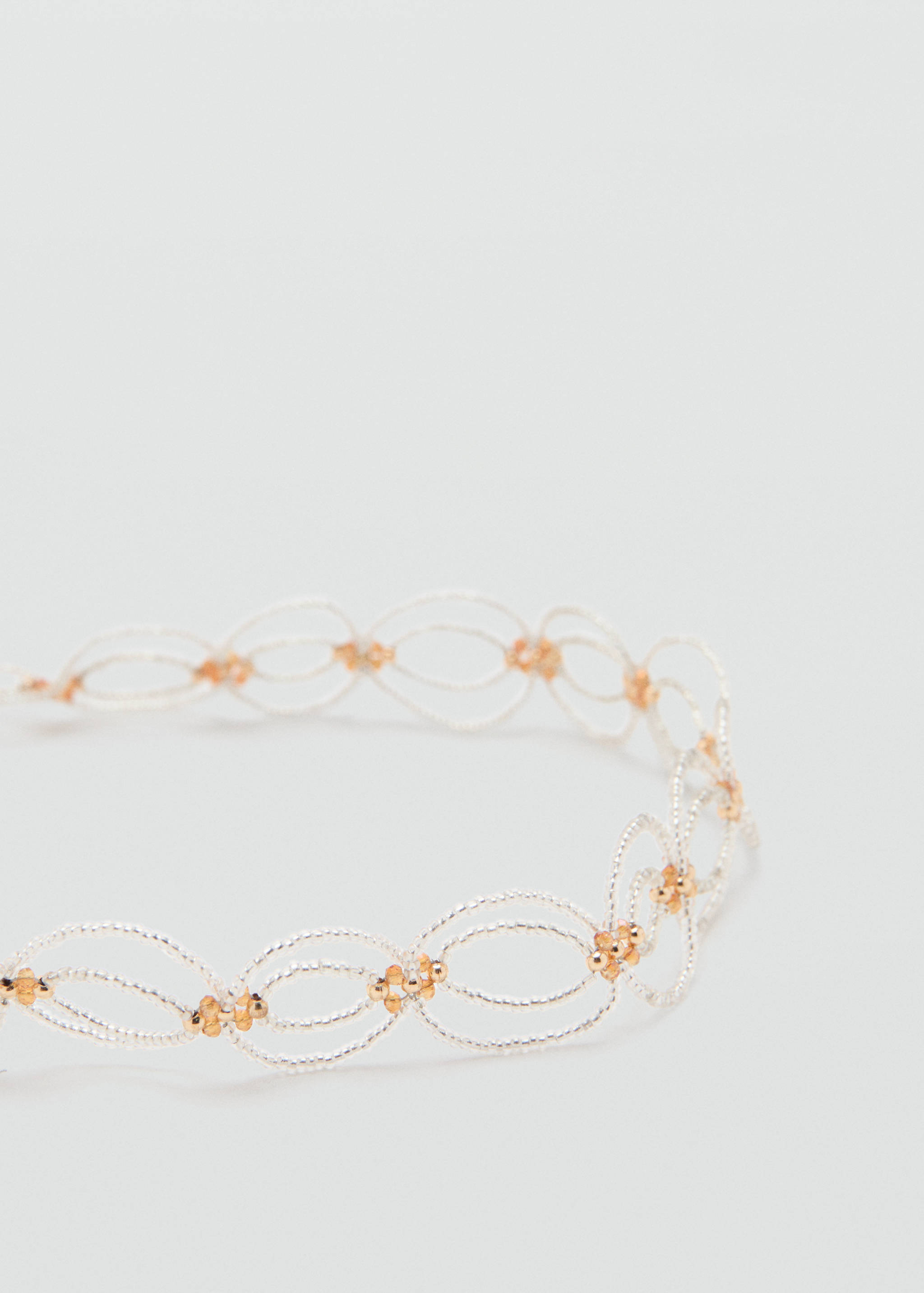 Beaded chain belt - Medium plane