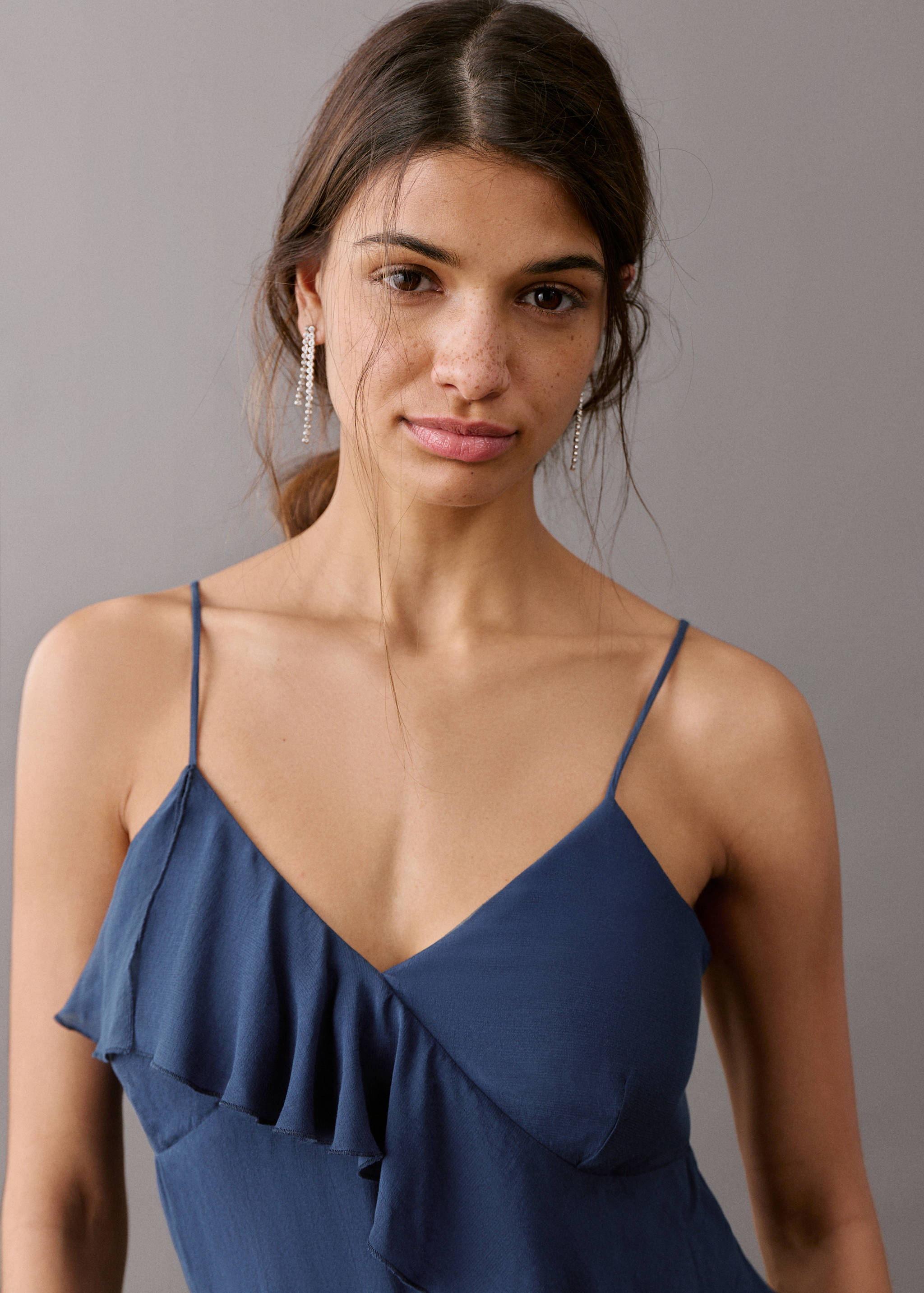 Ruffles flowy dress - Details of the article 1