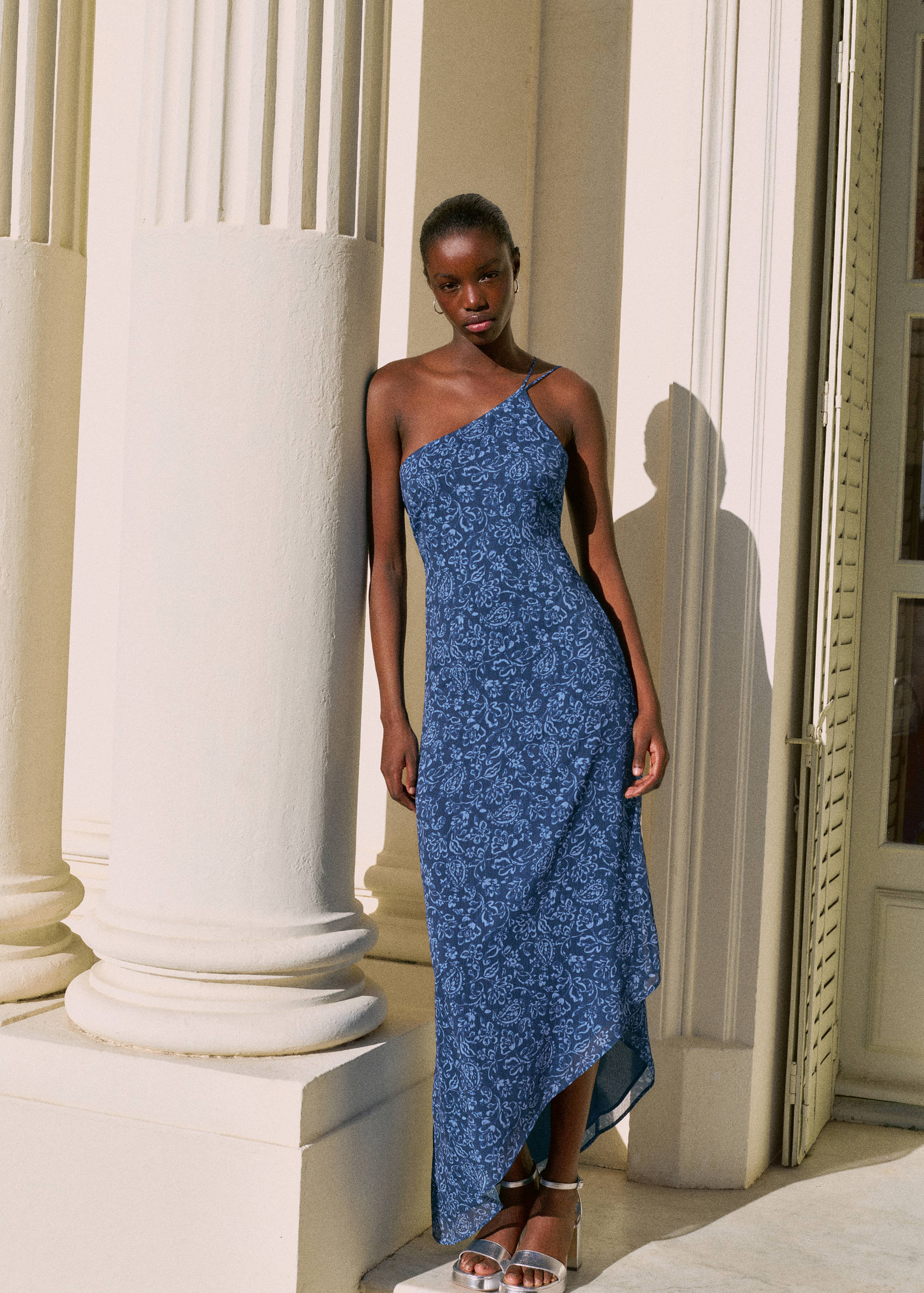 Vestido asimétrico floral - Detalle del artículo 5