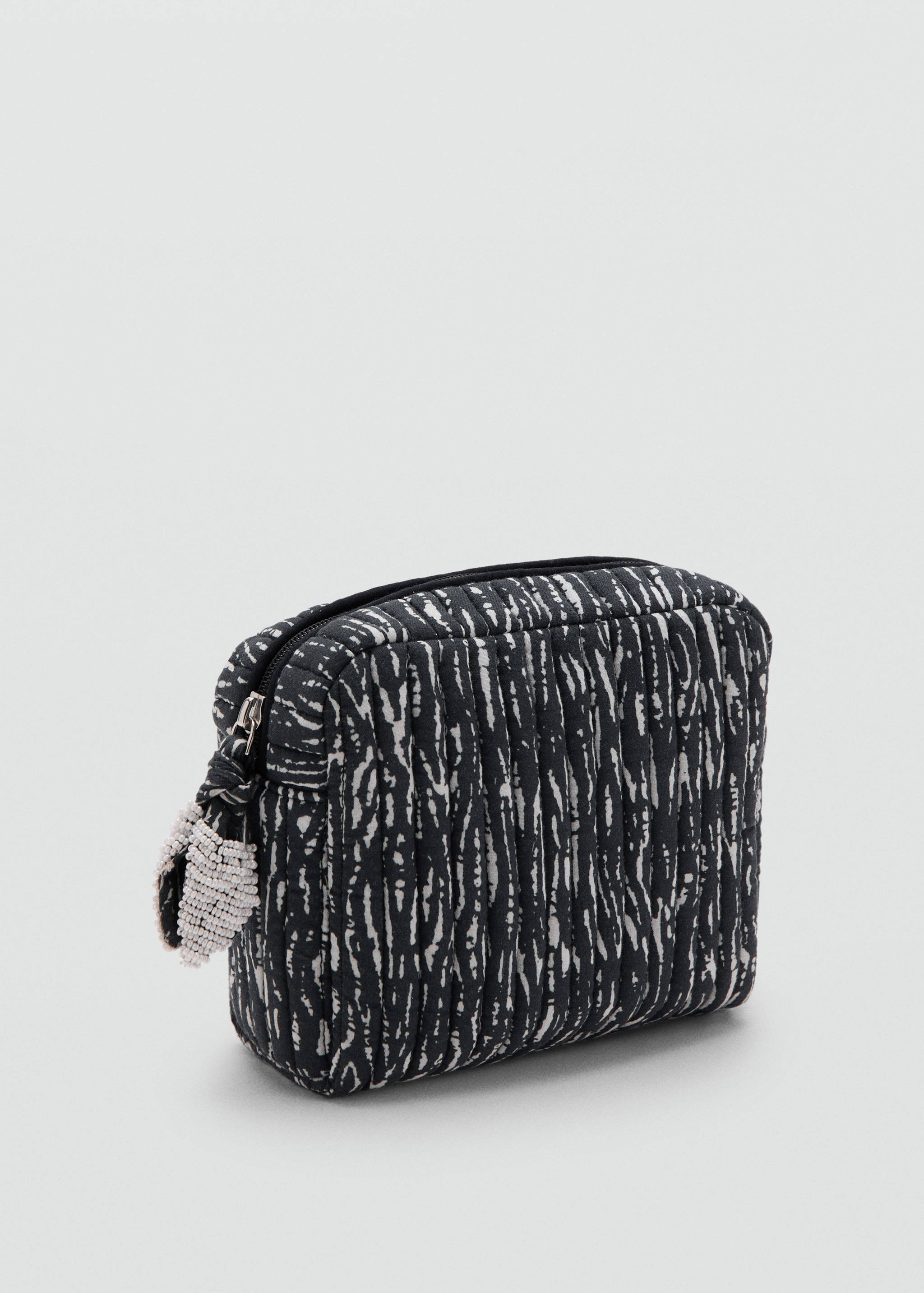 Zebra print wash bag - Medium plane