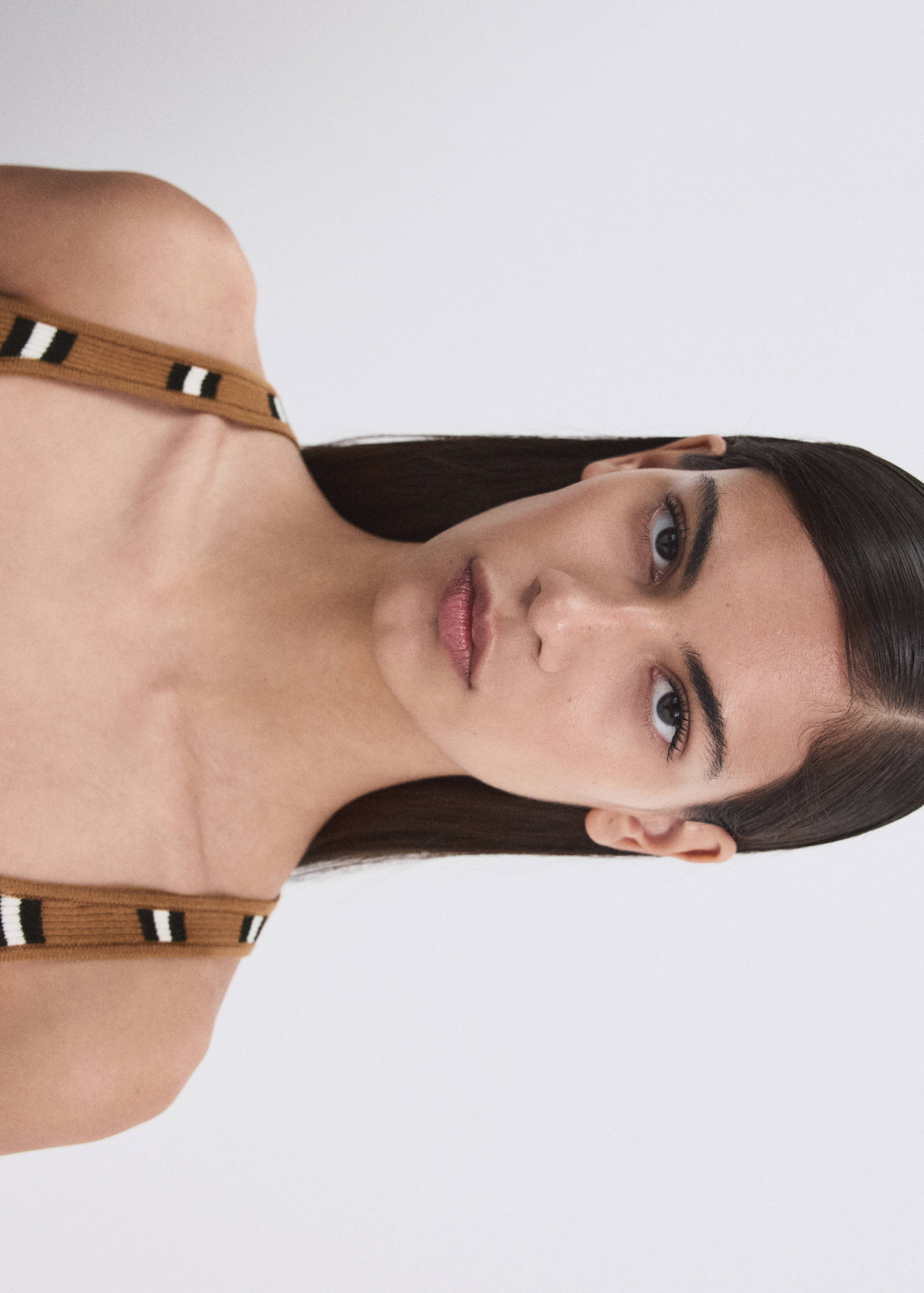 Atasan rajut motif salur - Rincian barang 6