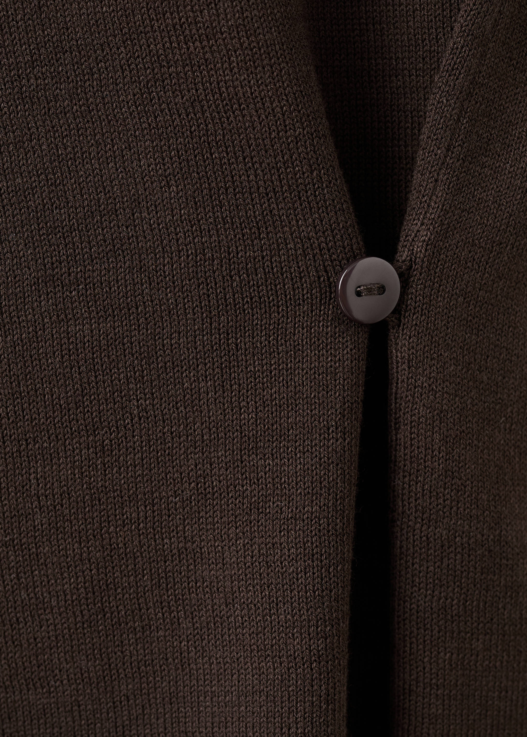 Side gathered knitted top - Details of the article 8