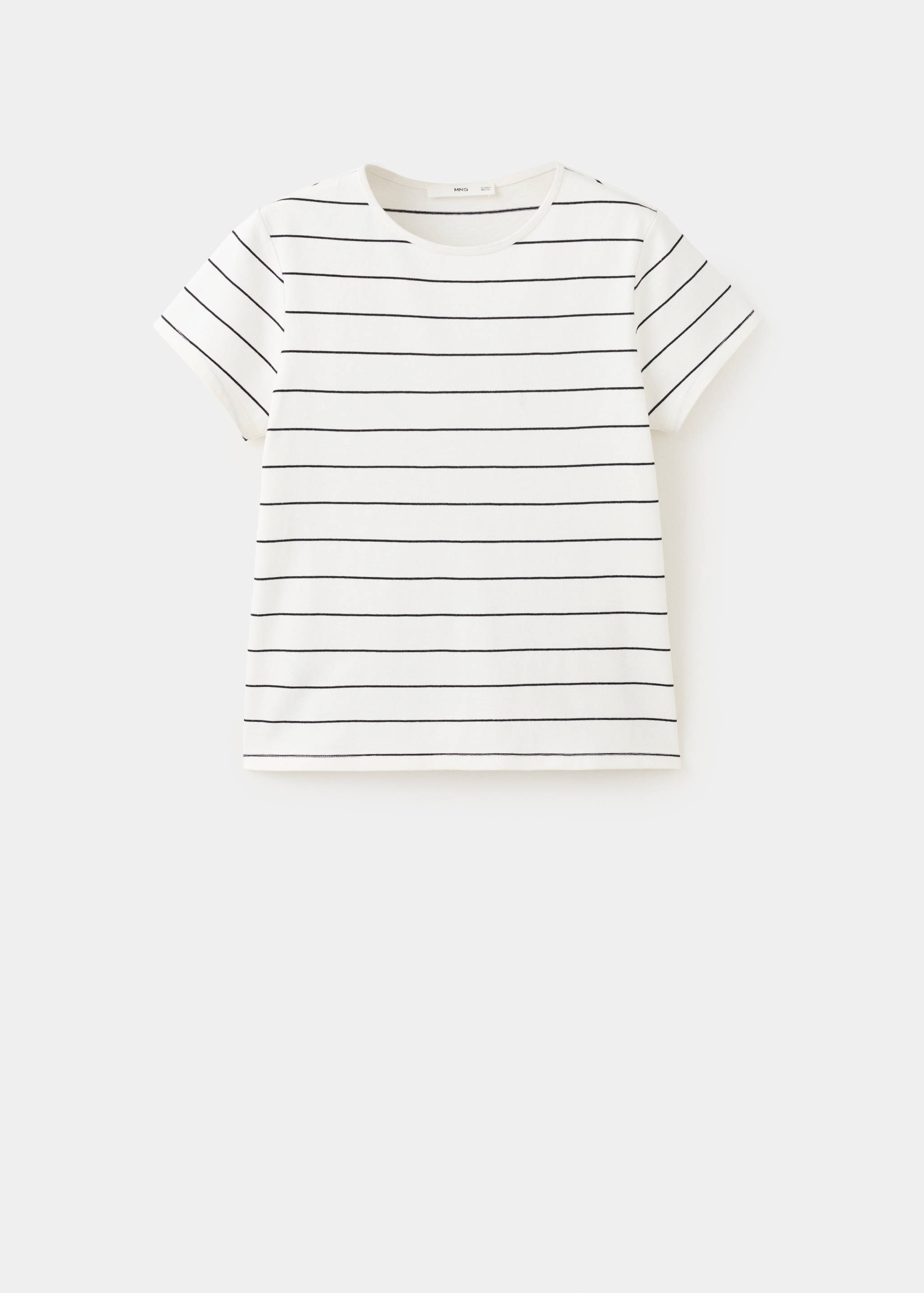 Striped cotton T-shirt - Article without model