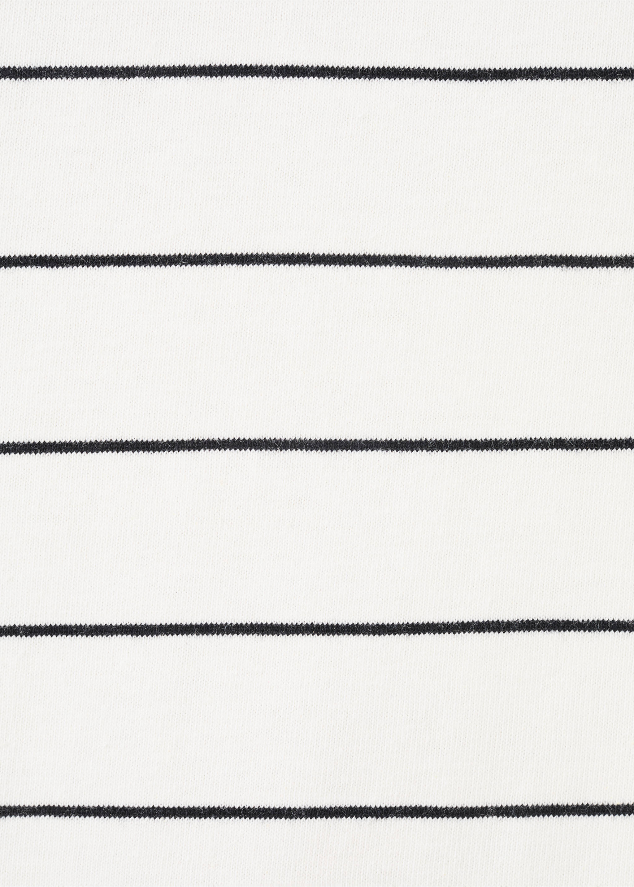 Striped cotton T-shirt - Details of the article 0, Off White. Ref: 27055823-00.