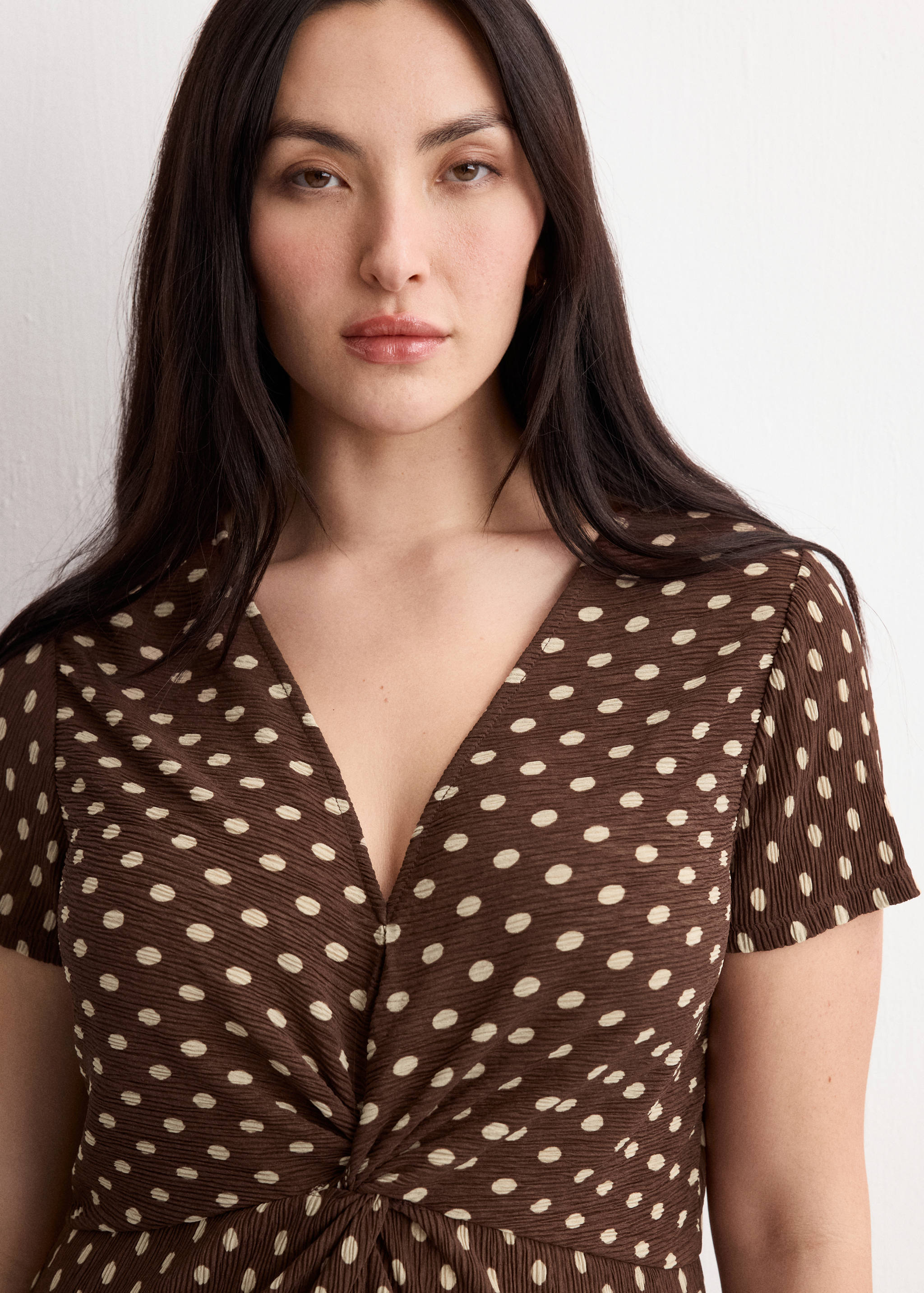 Printed midi-dress - Details of the article 4