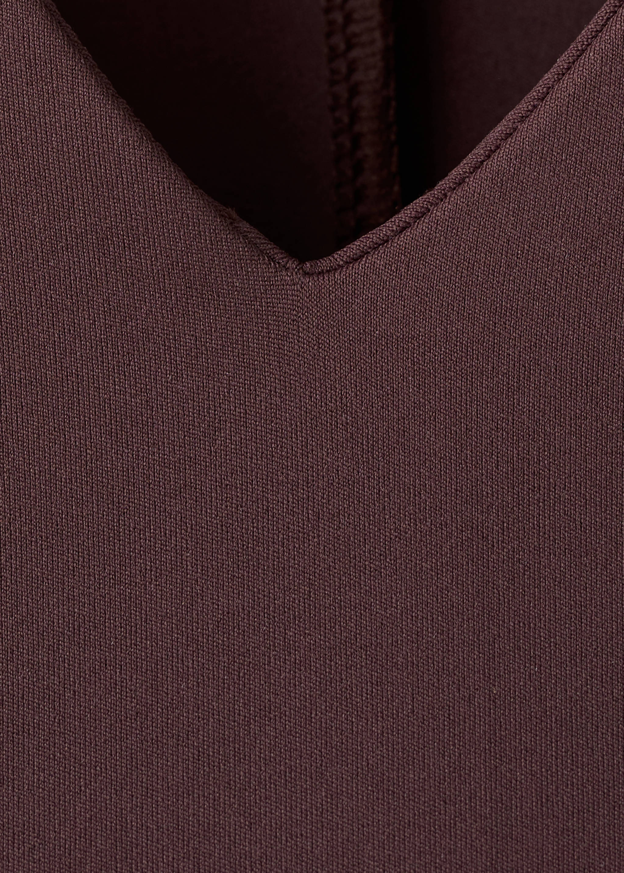 Robe ajustée col en V - Détail de l'article 8