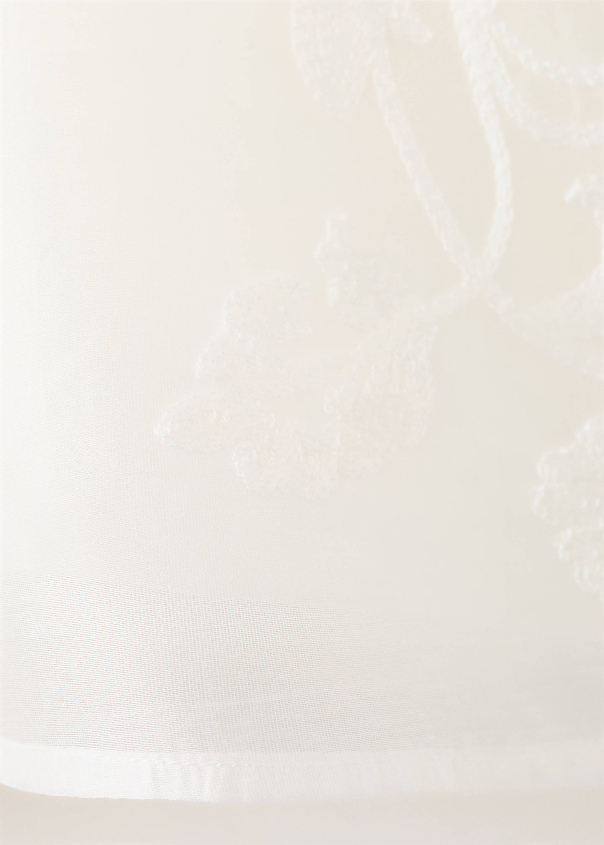 เสื้อเบลาส์ไลโอเซลล์ปักลายดอกไม้ - รายละเอียดของสินค้า 0, สีขาวนวล. Ref: 27055830-00.