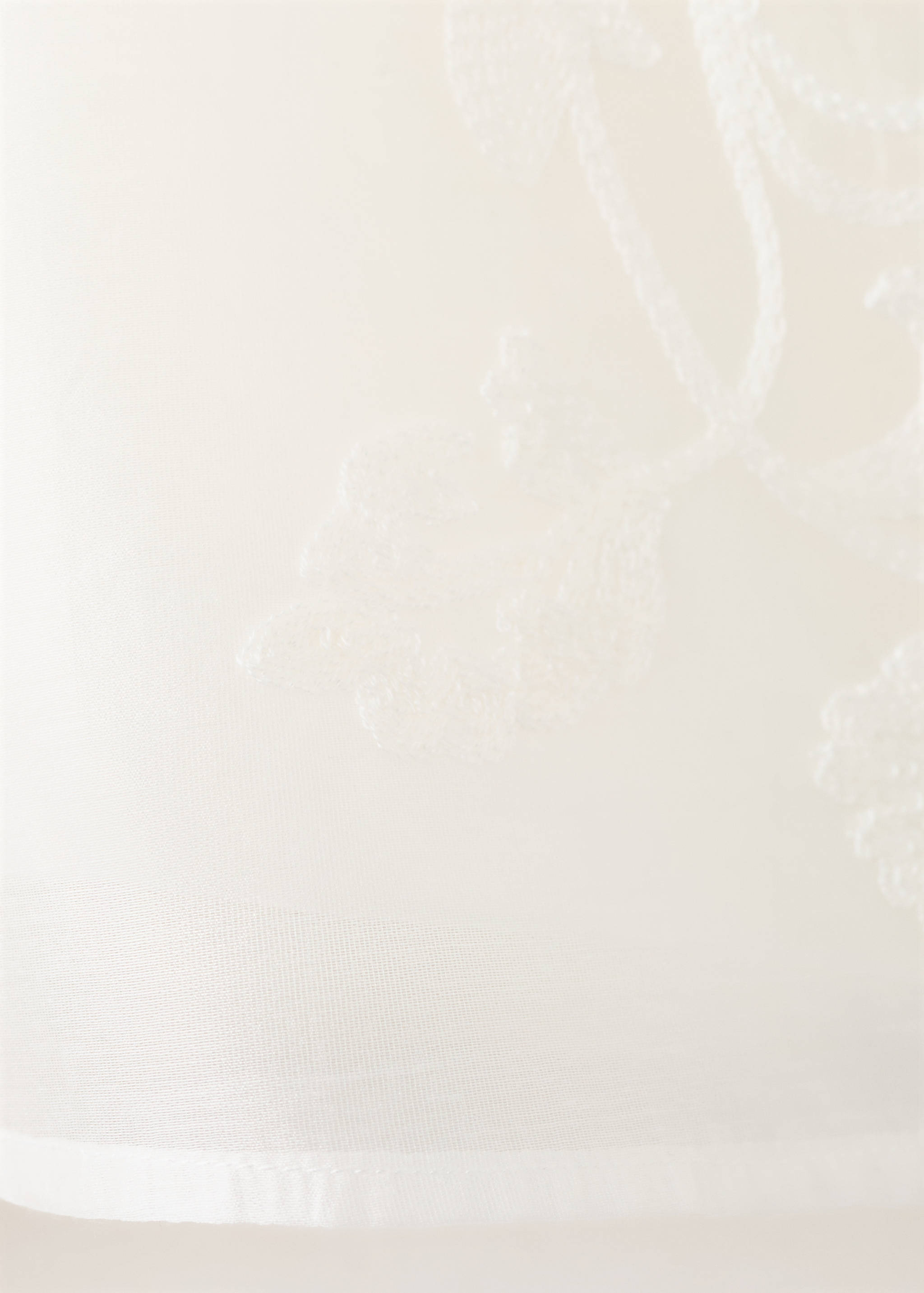 Lyocell blouse with floral embroidery - Details of the article 0