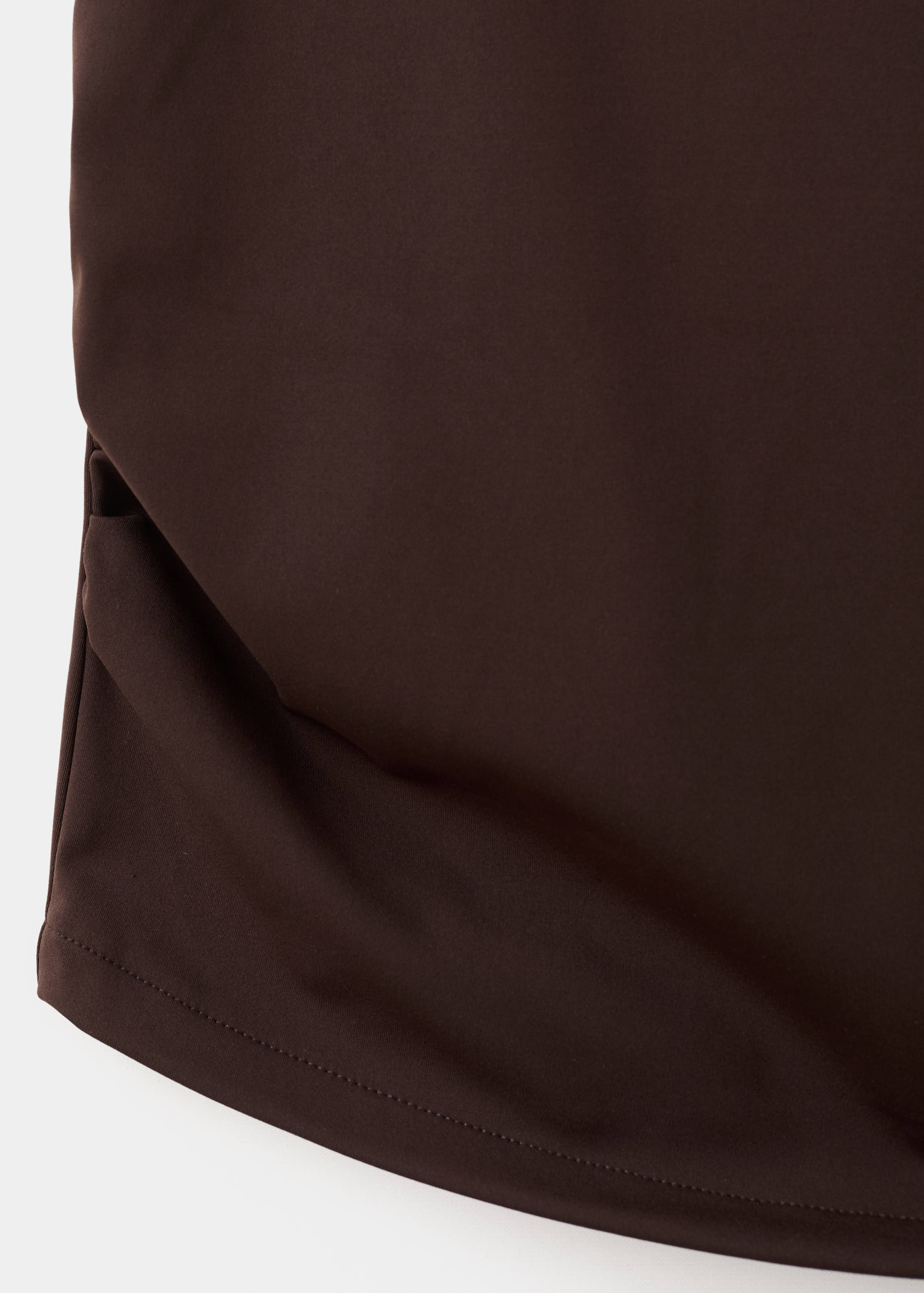 Ruched fitted top - Details of the article 0