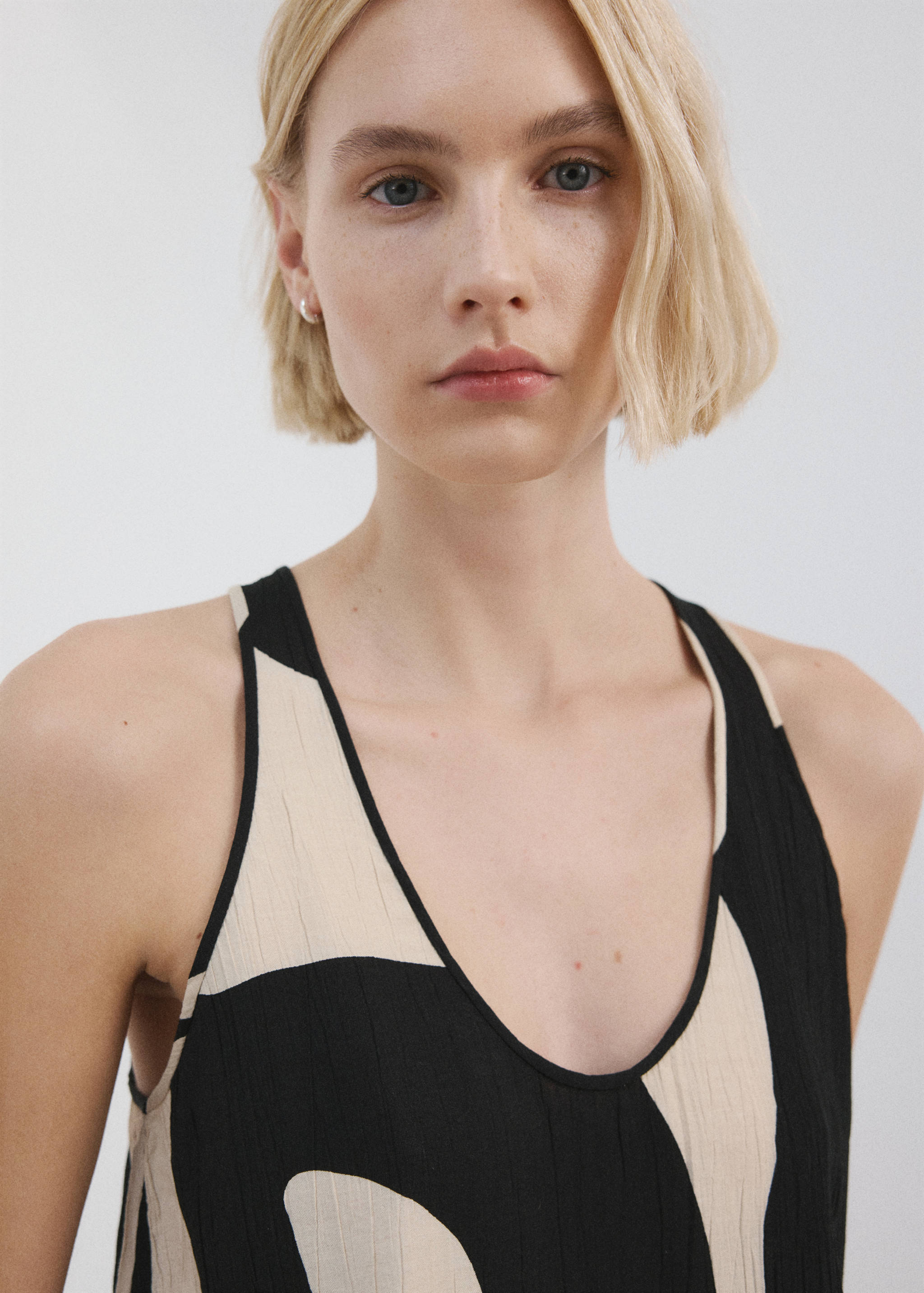 Gemustertes Crop-Top - Detail des Artikels 1