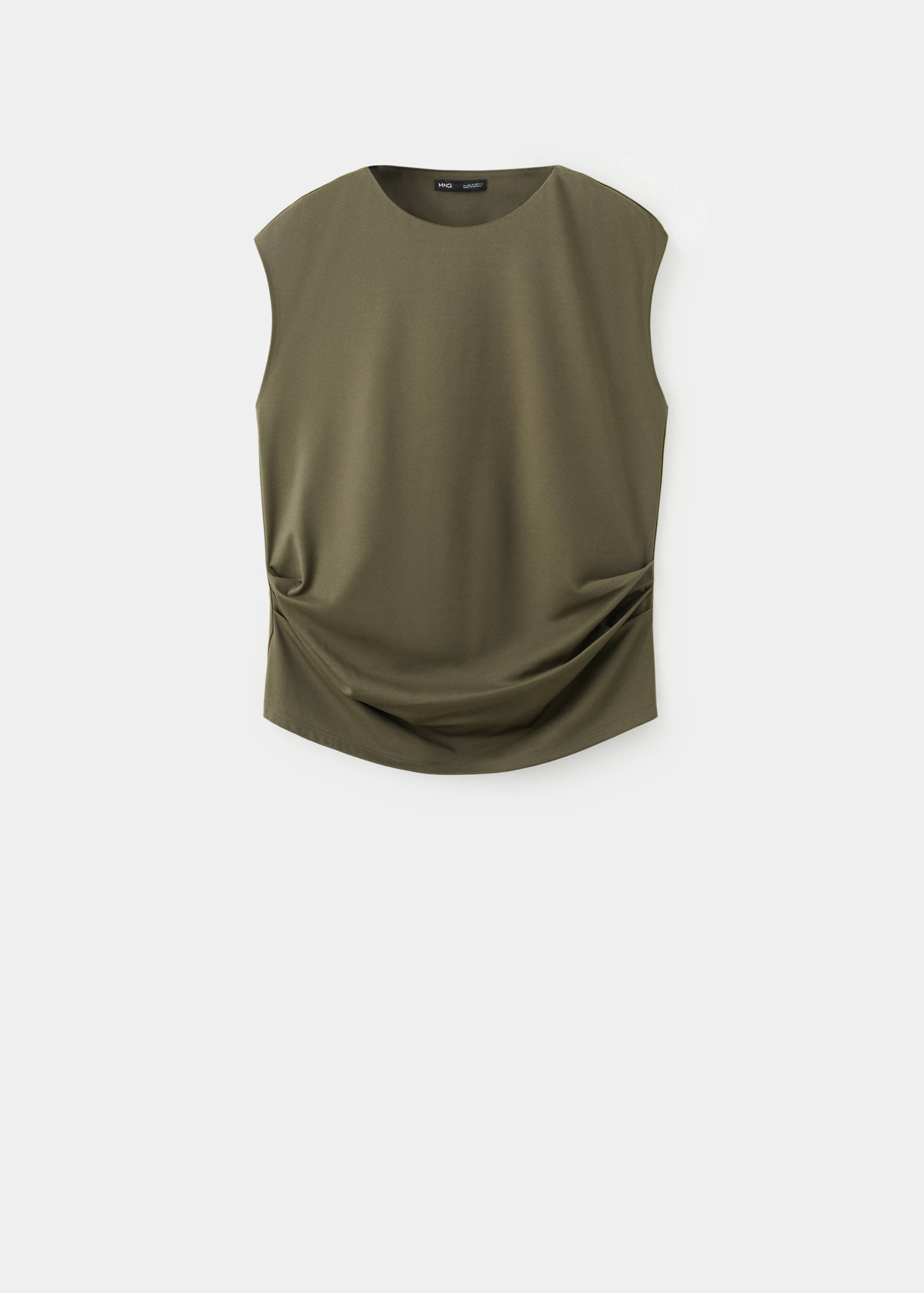 Ruched maternity T-shirt - Article without model