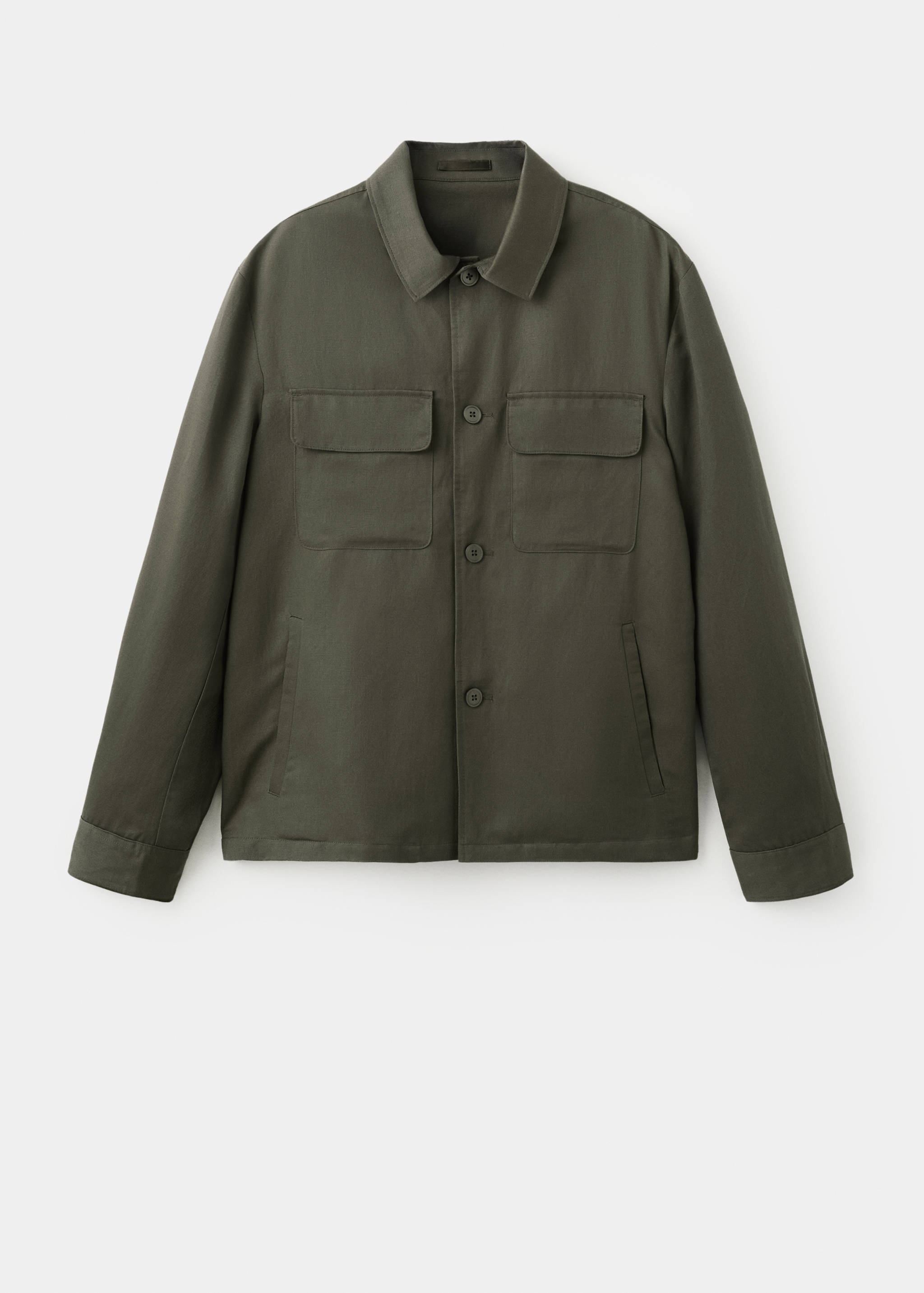 Gathered back lyocell jacket - Article without model