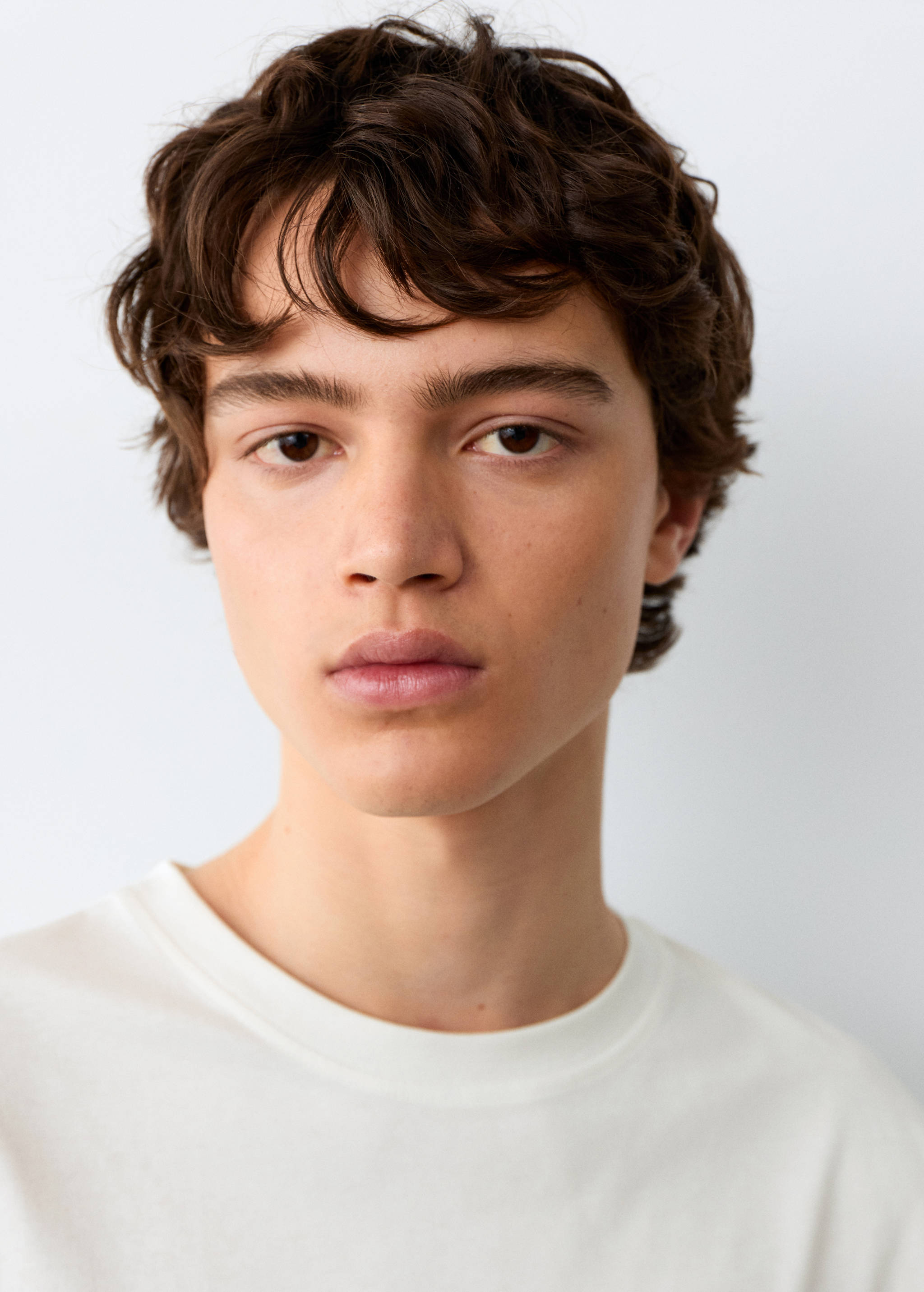 Striped cotton short pyjamas - Details of the article 1