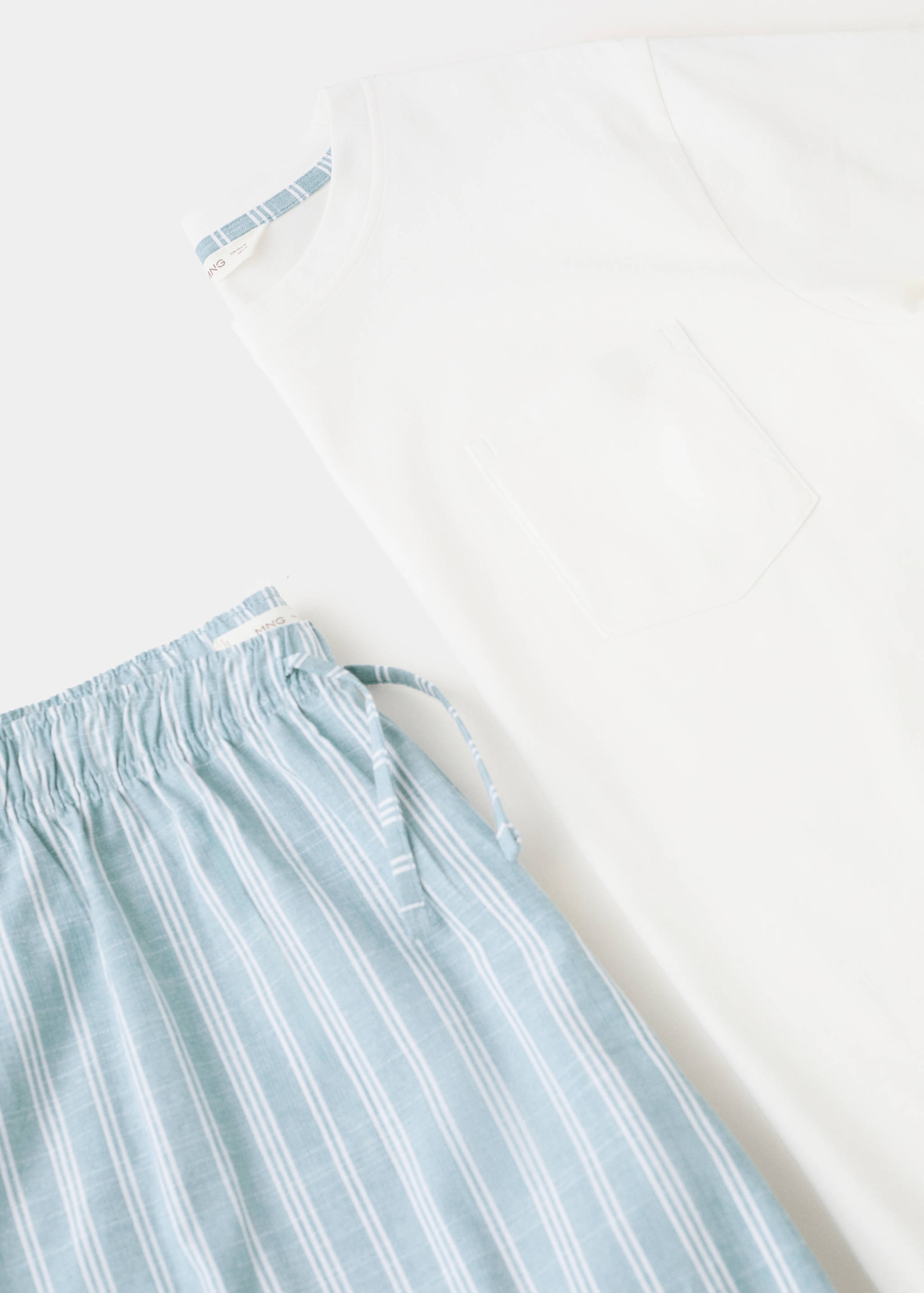 Pijama corto algodón rayas - Detalle del artículo 8