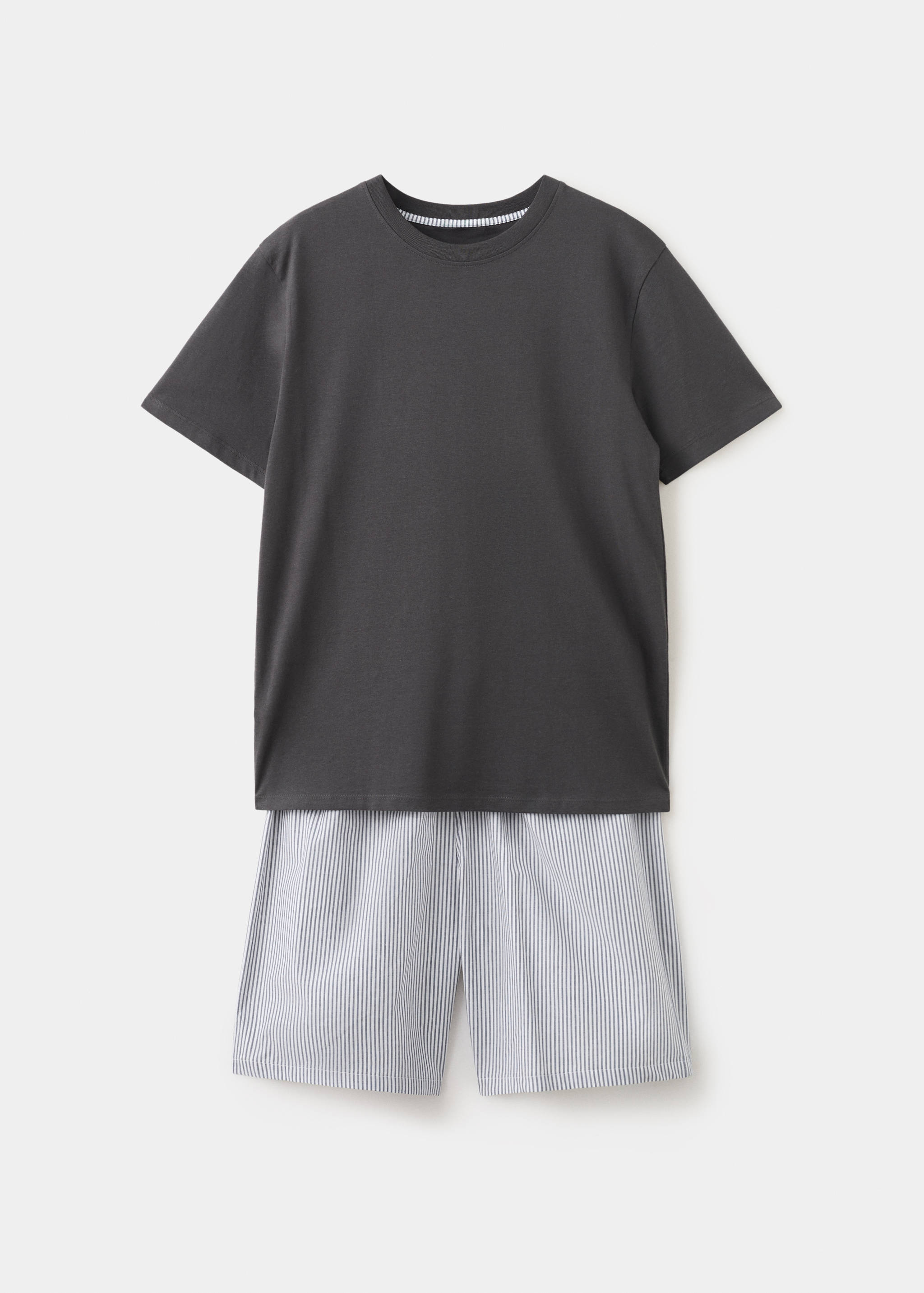 Pijama corto algodón rayas - Artículo sin modelo