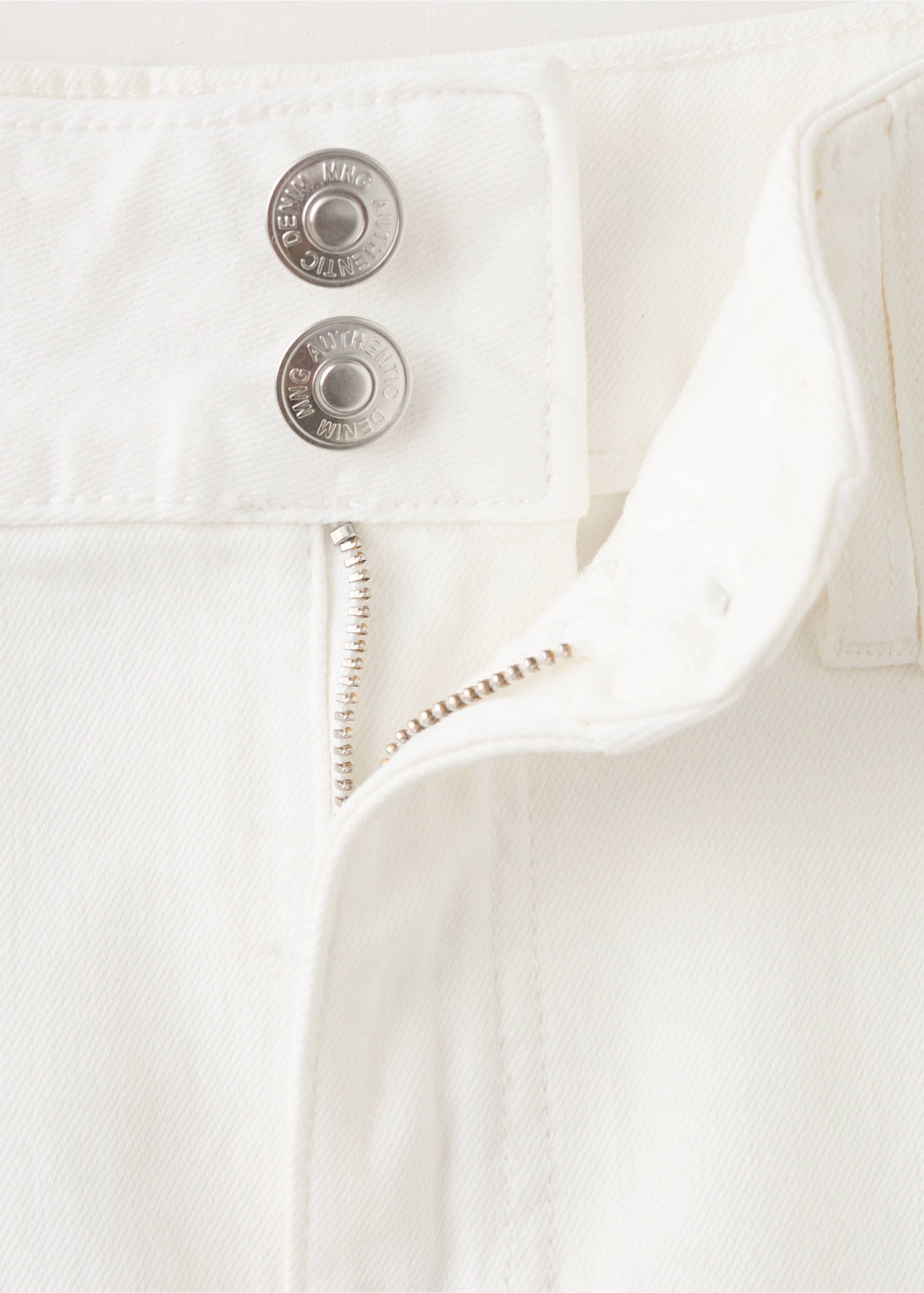 Denim short skirt - Details of the article 8, Off White. Ref: 27055937-00.