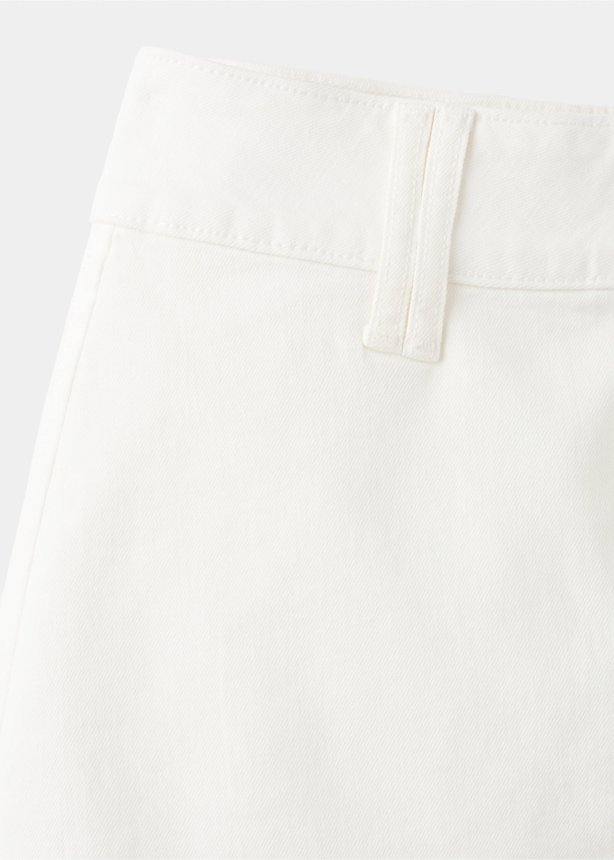 Denim short skirt - Details of the article 0, Off White. Ref: 27055937-00.