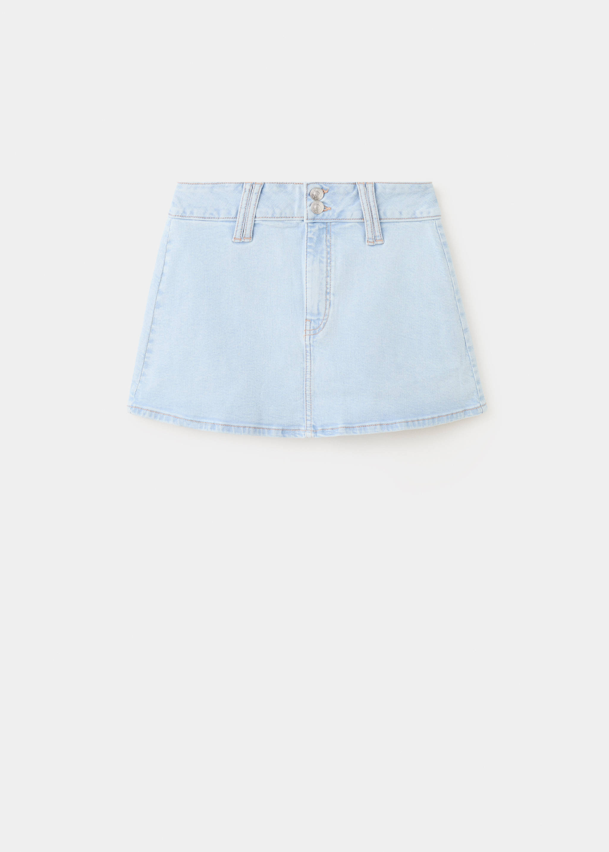Denim short skirt - Article without model