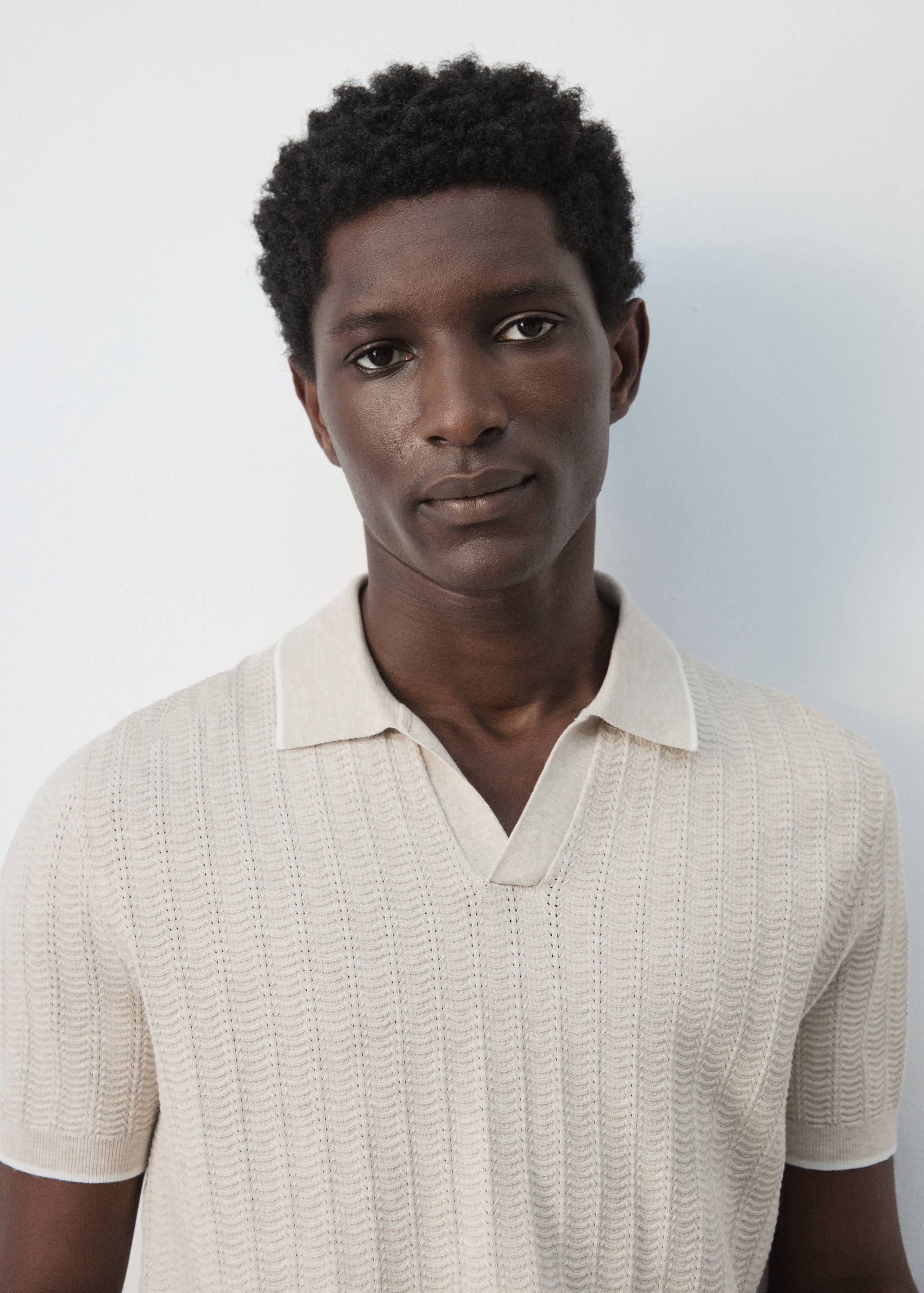 قميص بولو منسوج - تفاصيل المنتج 1