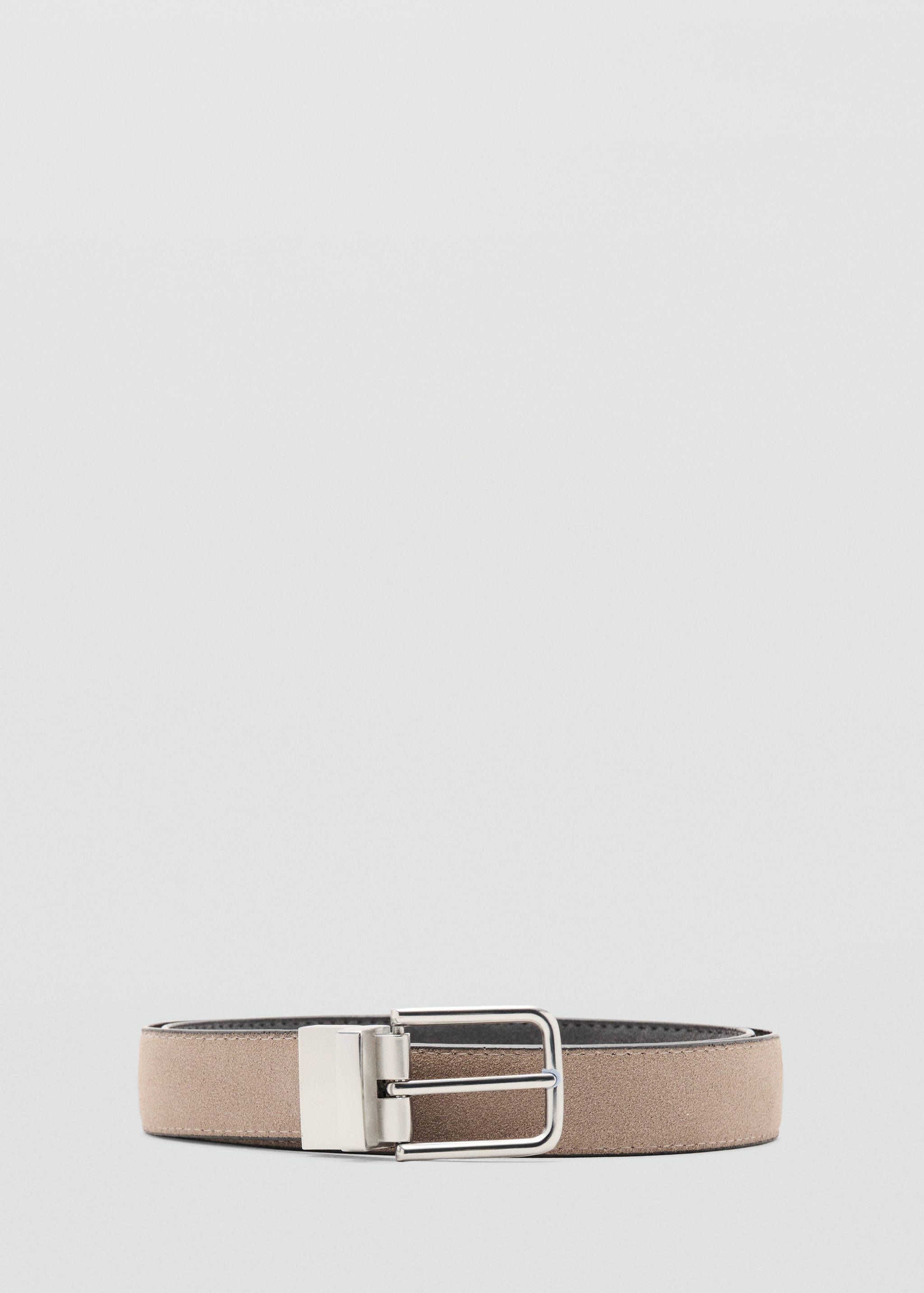 Reversible suede leather belt - Details of the article 3