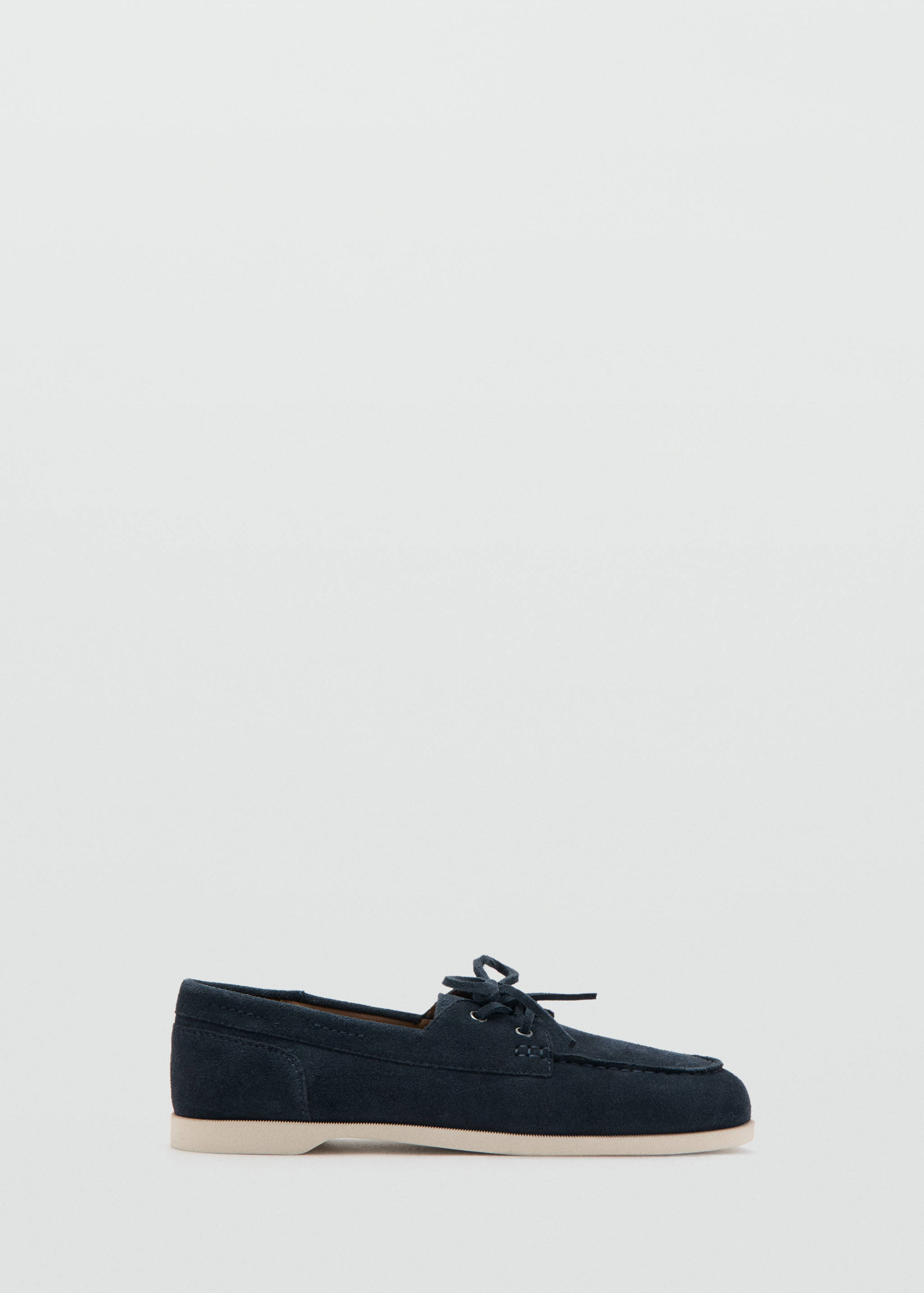 Suede nautical shoes - Article without model