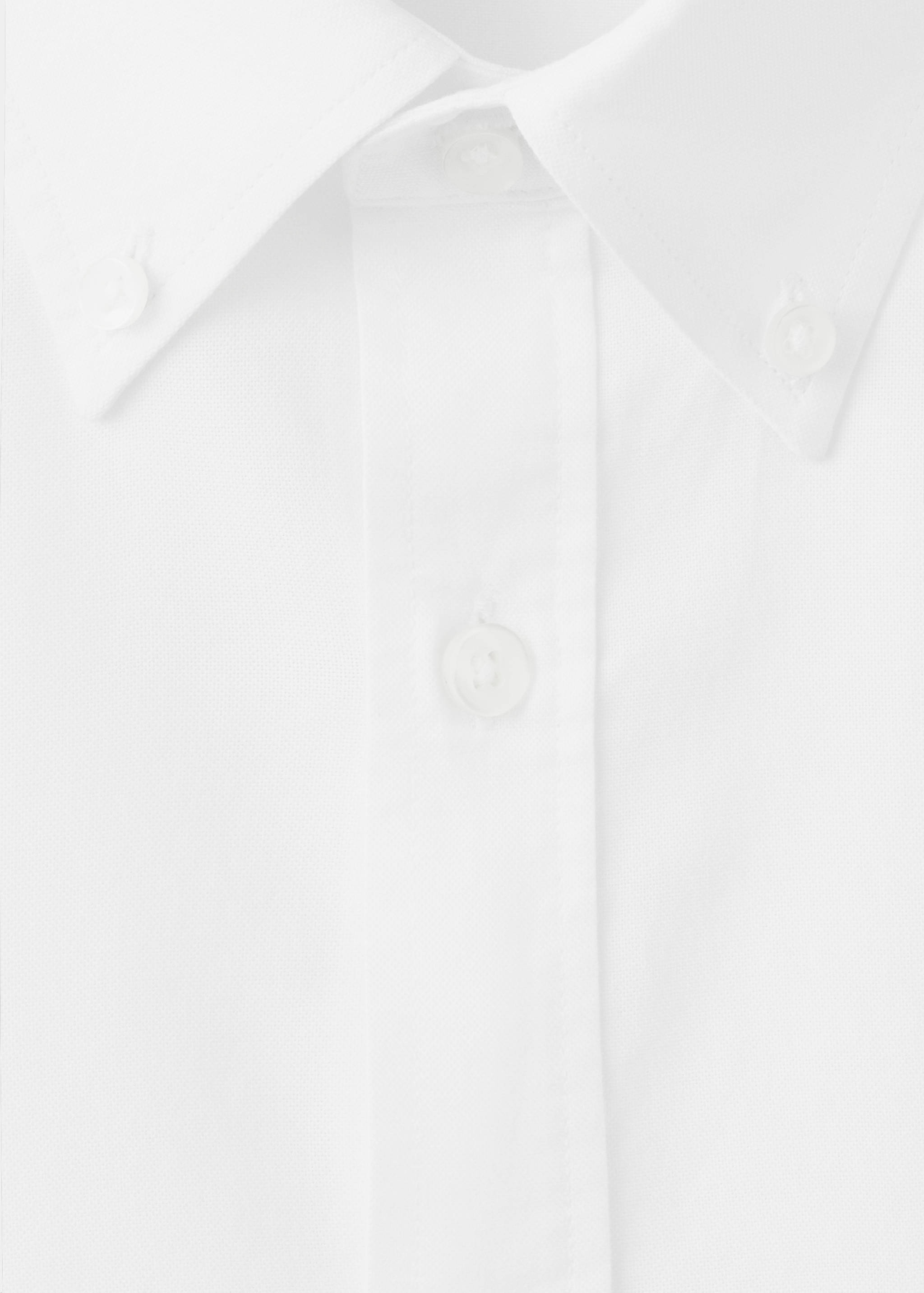 Lightweight Oxford shirt 100% cotton regular fit - Details of the article 8