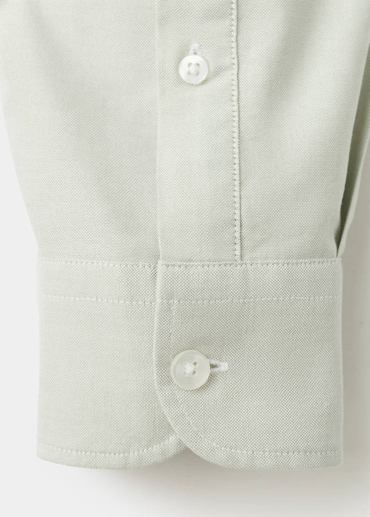 Lightweight Oxford shirt 100% cotton regular fit — Pastel Green