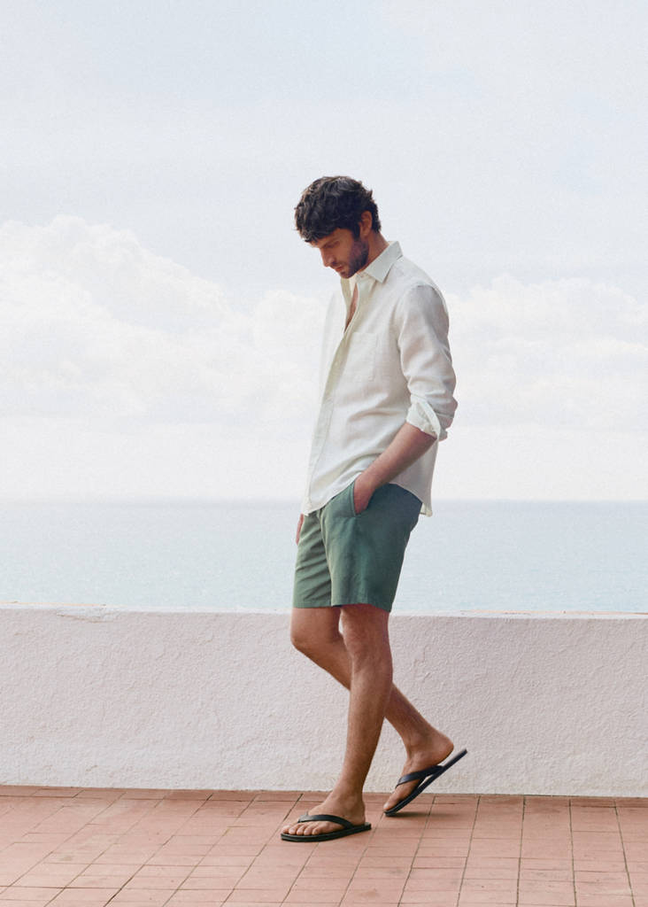 Lightweight Oxford shirt 100% cotton regular fit — Pastel Green