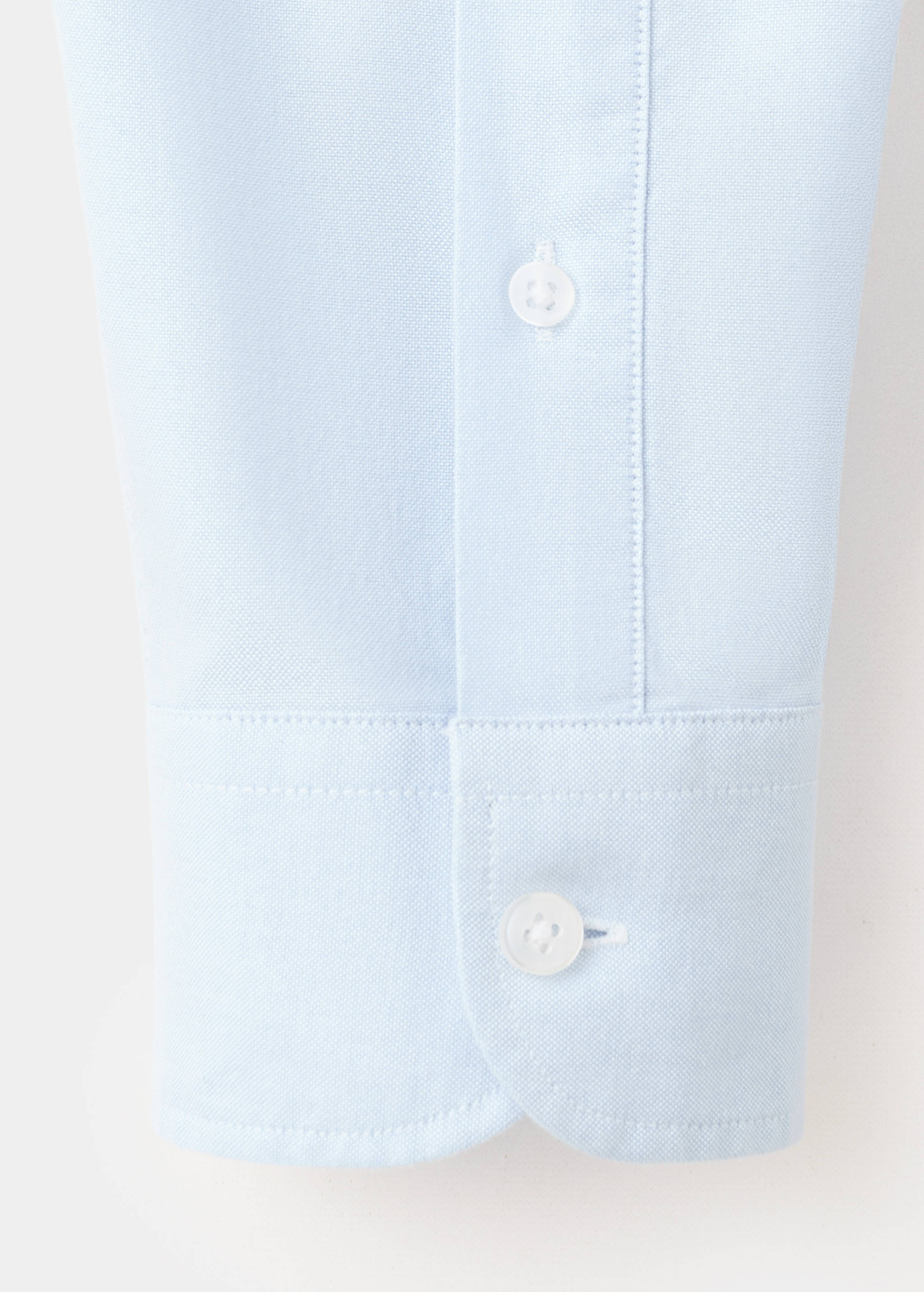 Lightweight Oxford shirt 100% cotton regular fit - Details of the article 0