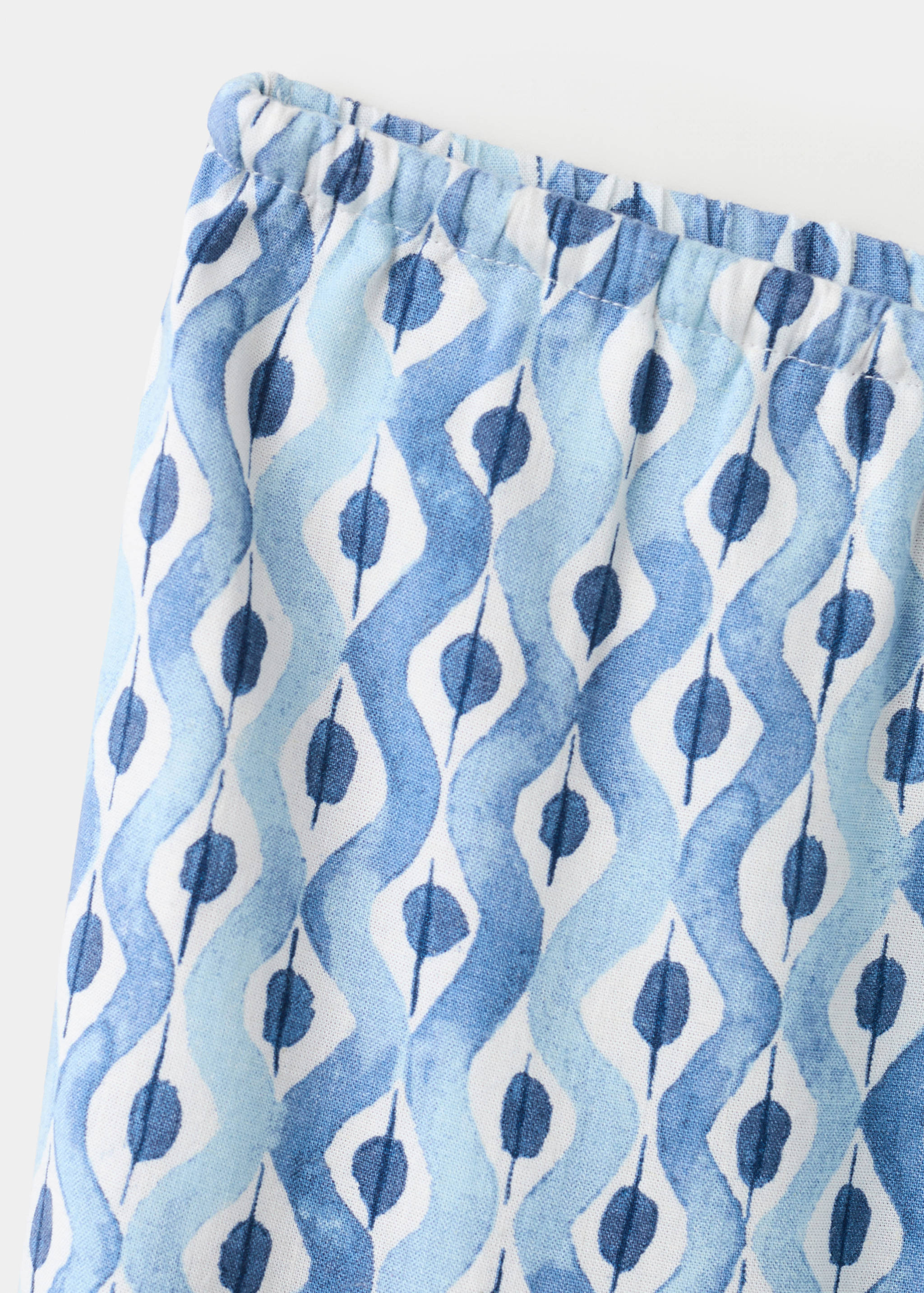 Pantalón fluido estampado - Detalle del artículo 0